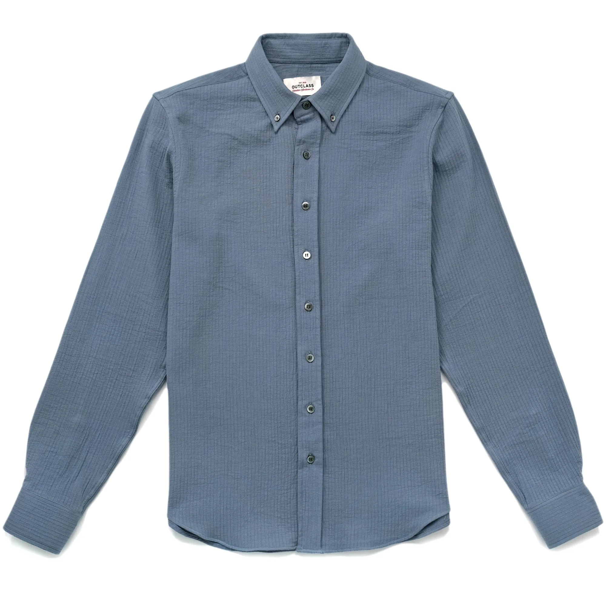 Slate Quilted Classic Shirt sold by Outclass