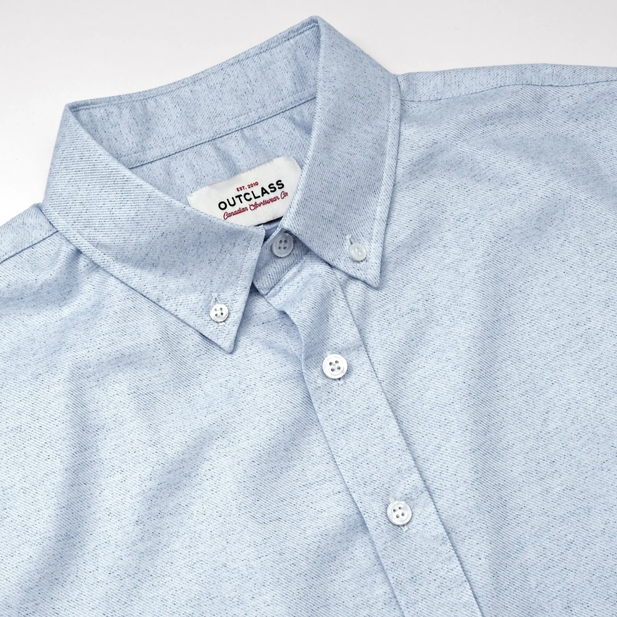 Sky Heather Classic Shirt sold by Outclass product image thumbnail 3