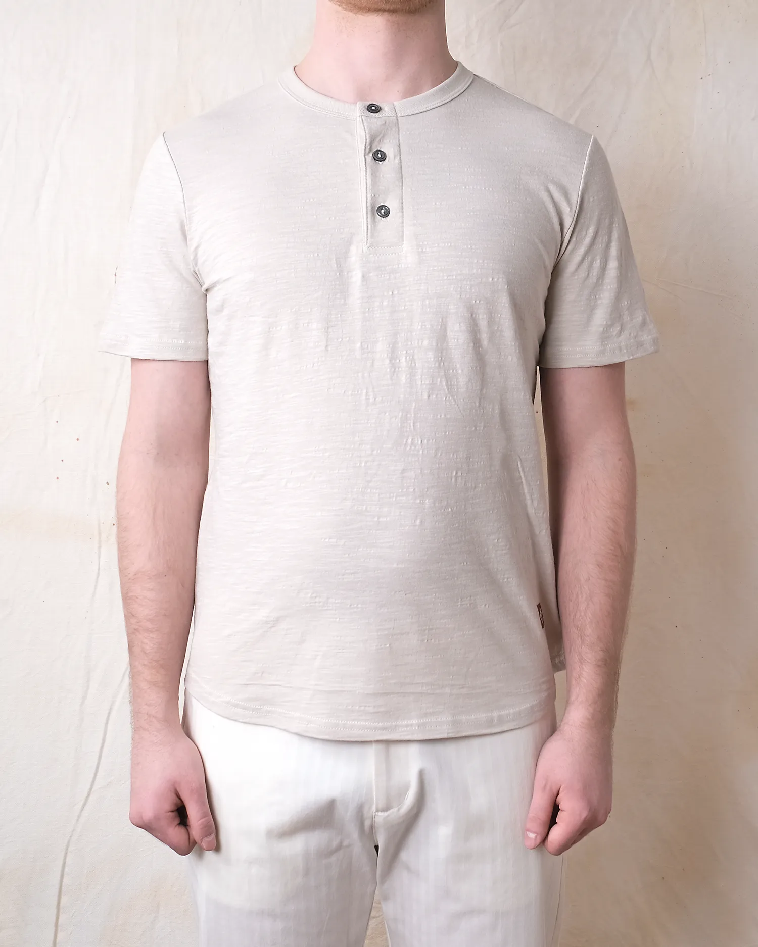 Birch Slub Henley sold by Outclass product image thumbnail 2