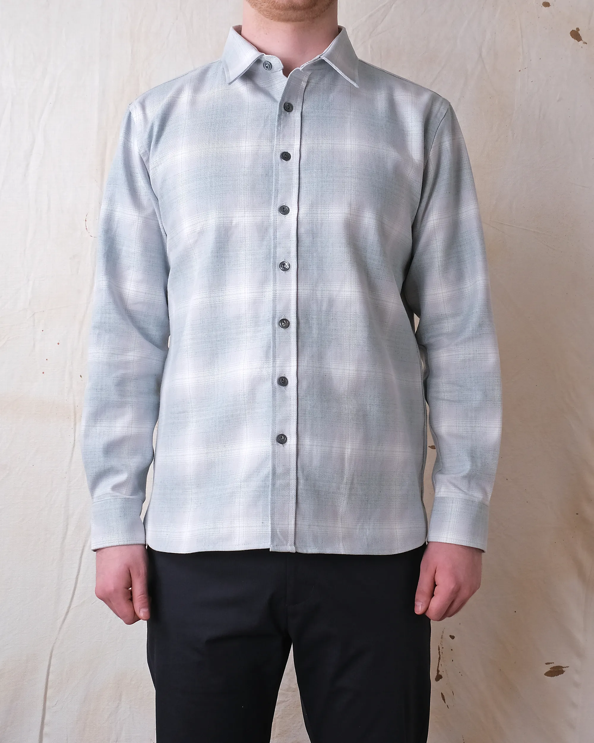 Mist Plaid Easy Shirt sold by Outclass product image thumbnail 2