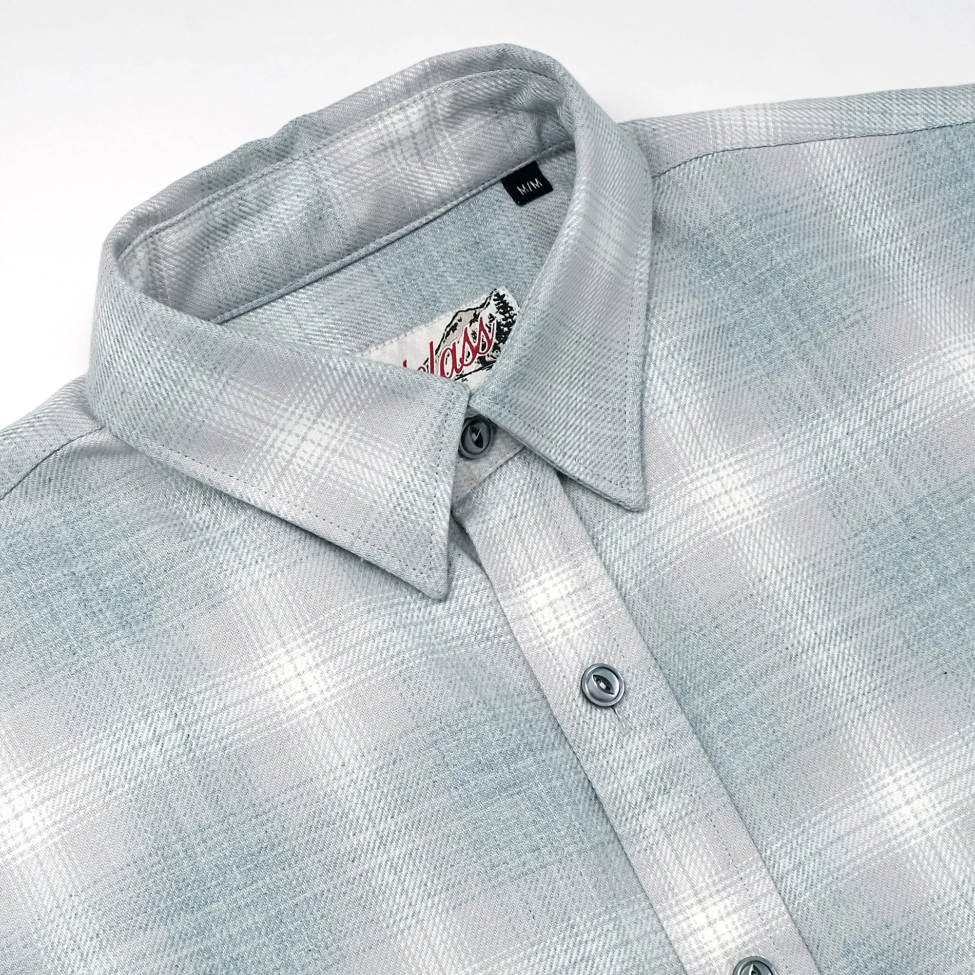 Mist Plaid Easy Shirt sold by Outclass product image thumbnail 3