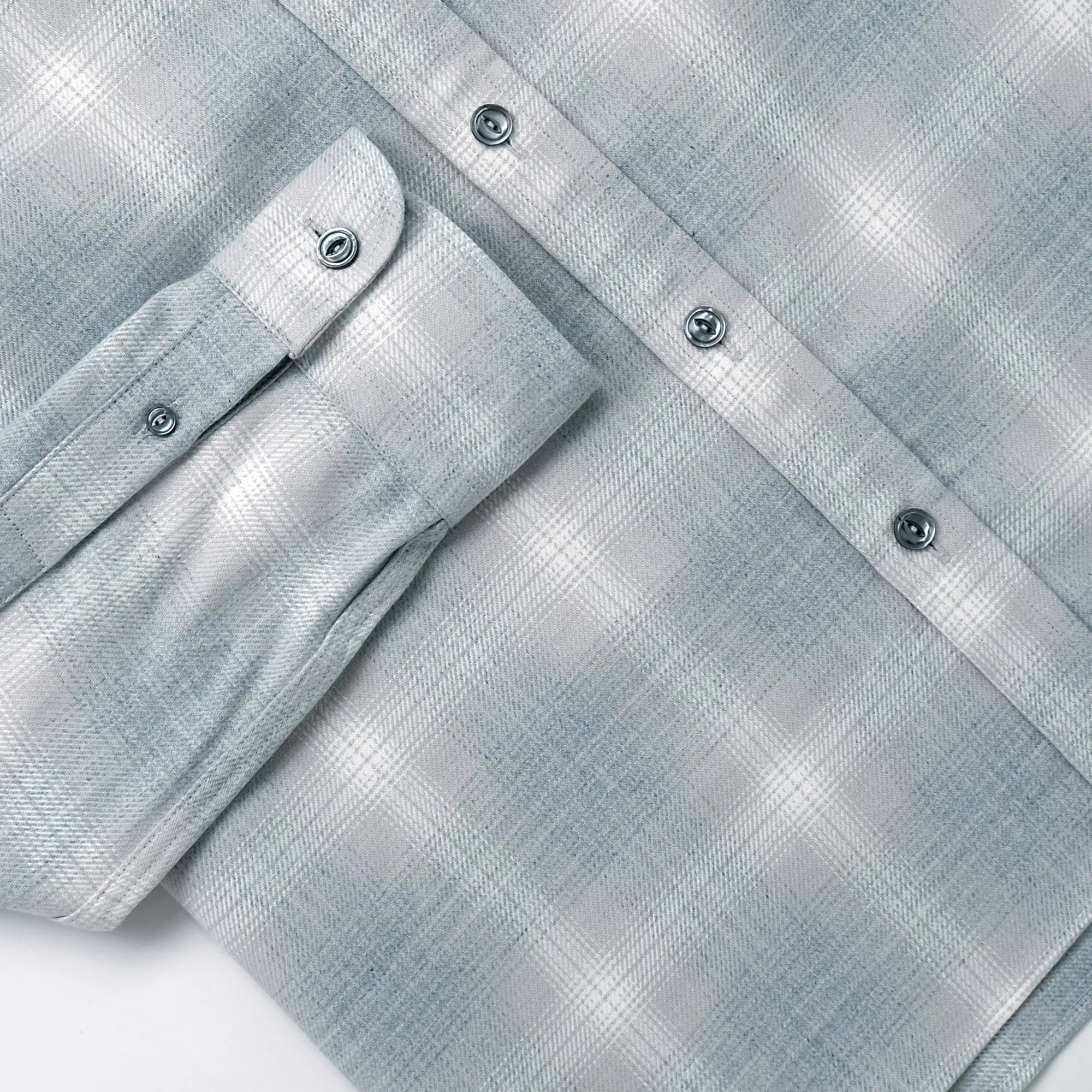 Mist Plaid Easy Shirt sold by Outclass product image thumbnail 4