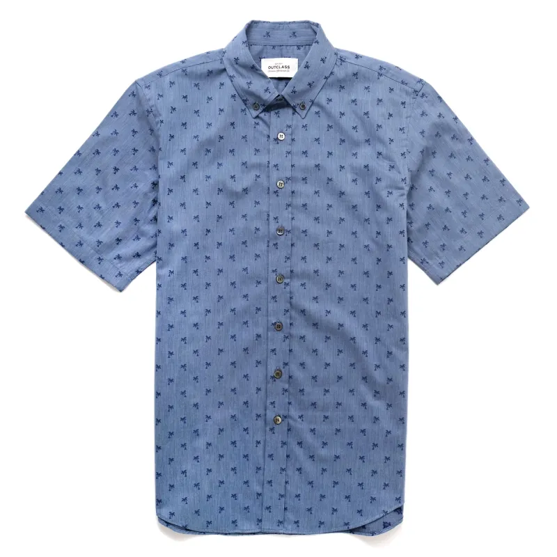 Midnight Palm S/S Classic Shirt made by Outclass