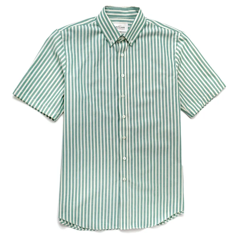 Evergreen Stripe S/S Classic Shirt made by Outclass