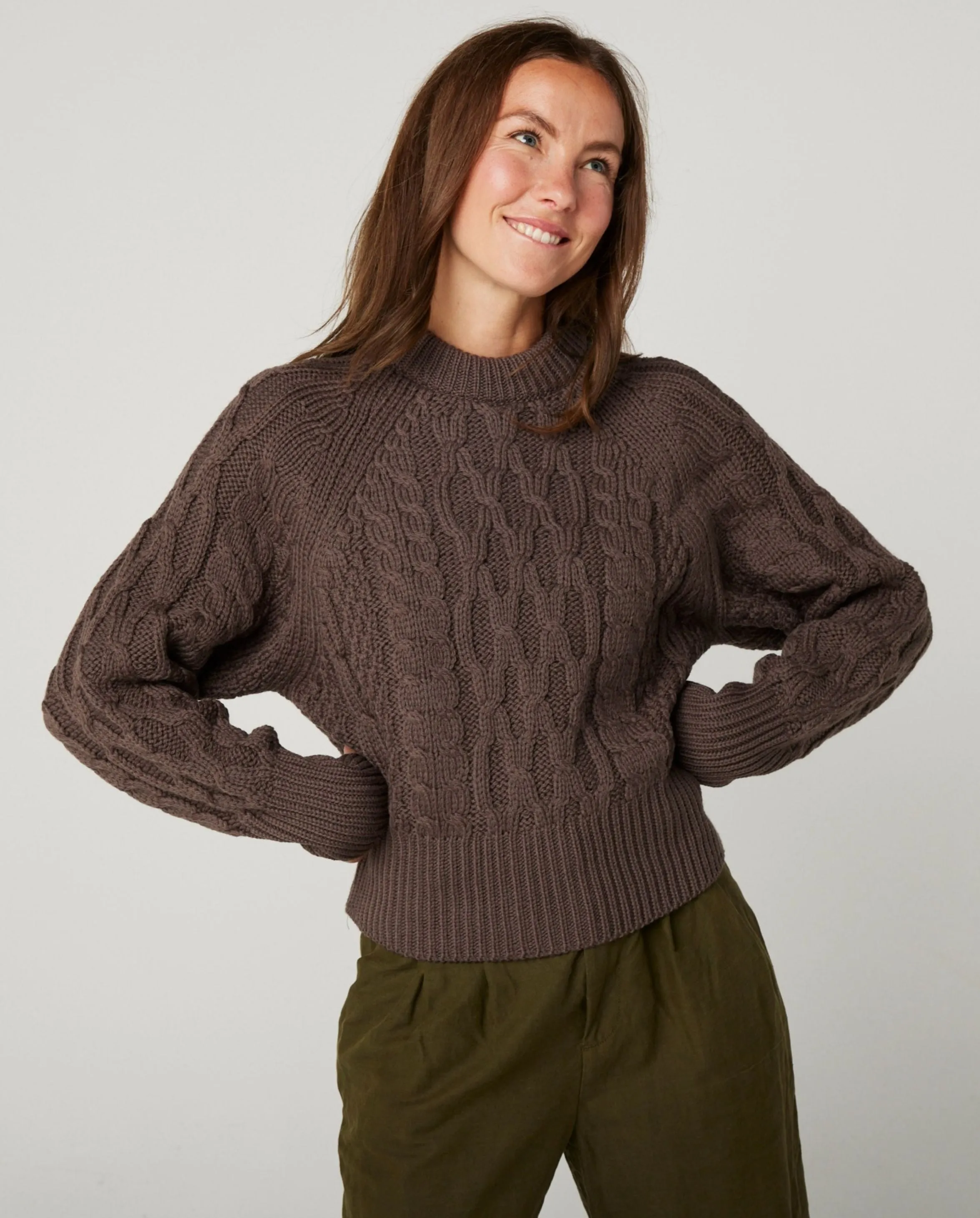 Isobel Aran Jumper sold by Peregrine product image thumbnail 4