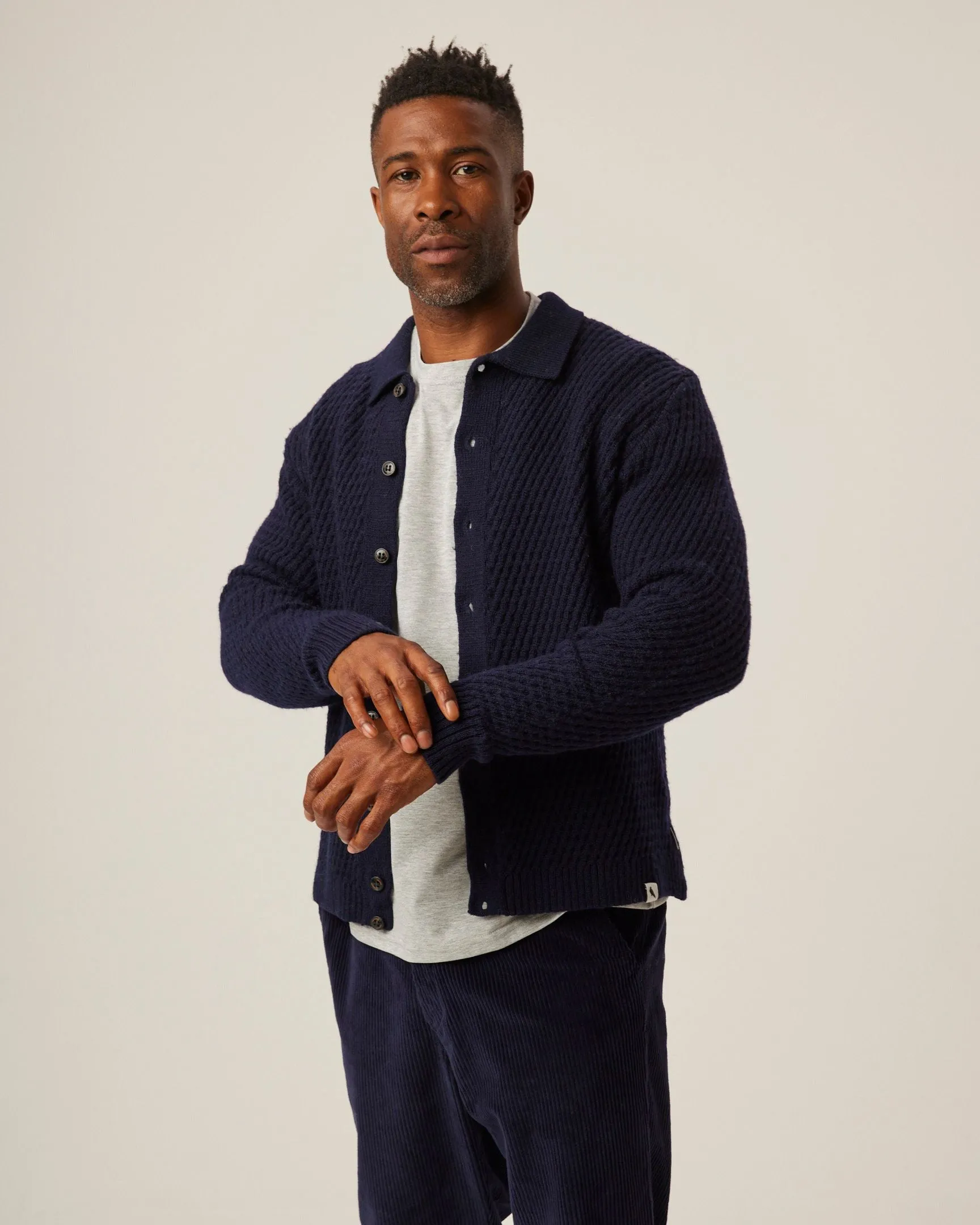 Hampton Knitted Cardigan sold by Peregrine