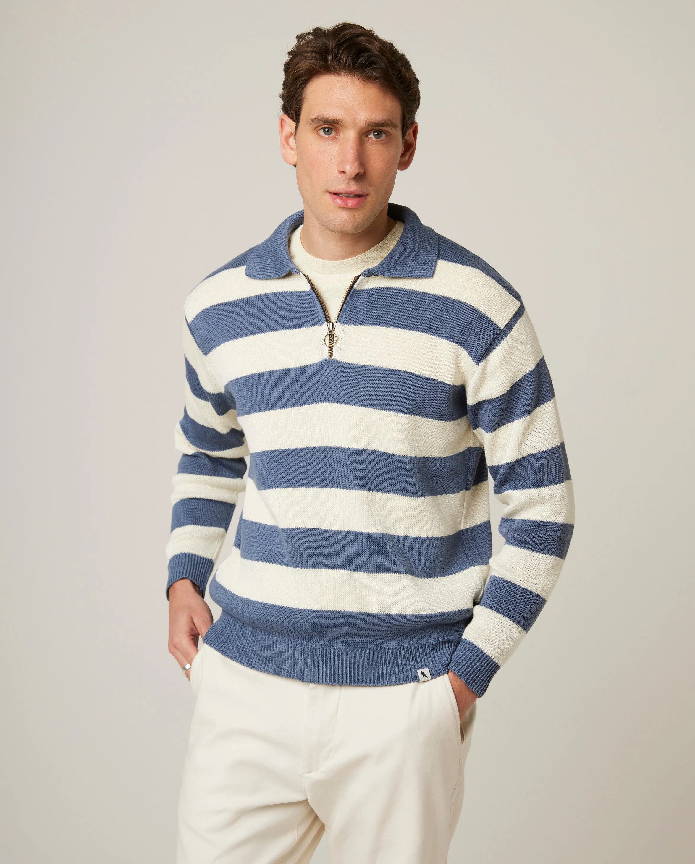 Richmond Quarter Zip Jumper sold by Peregrine product image thumbnail 2