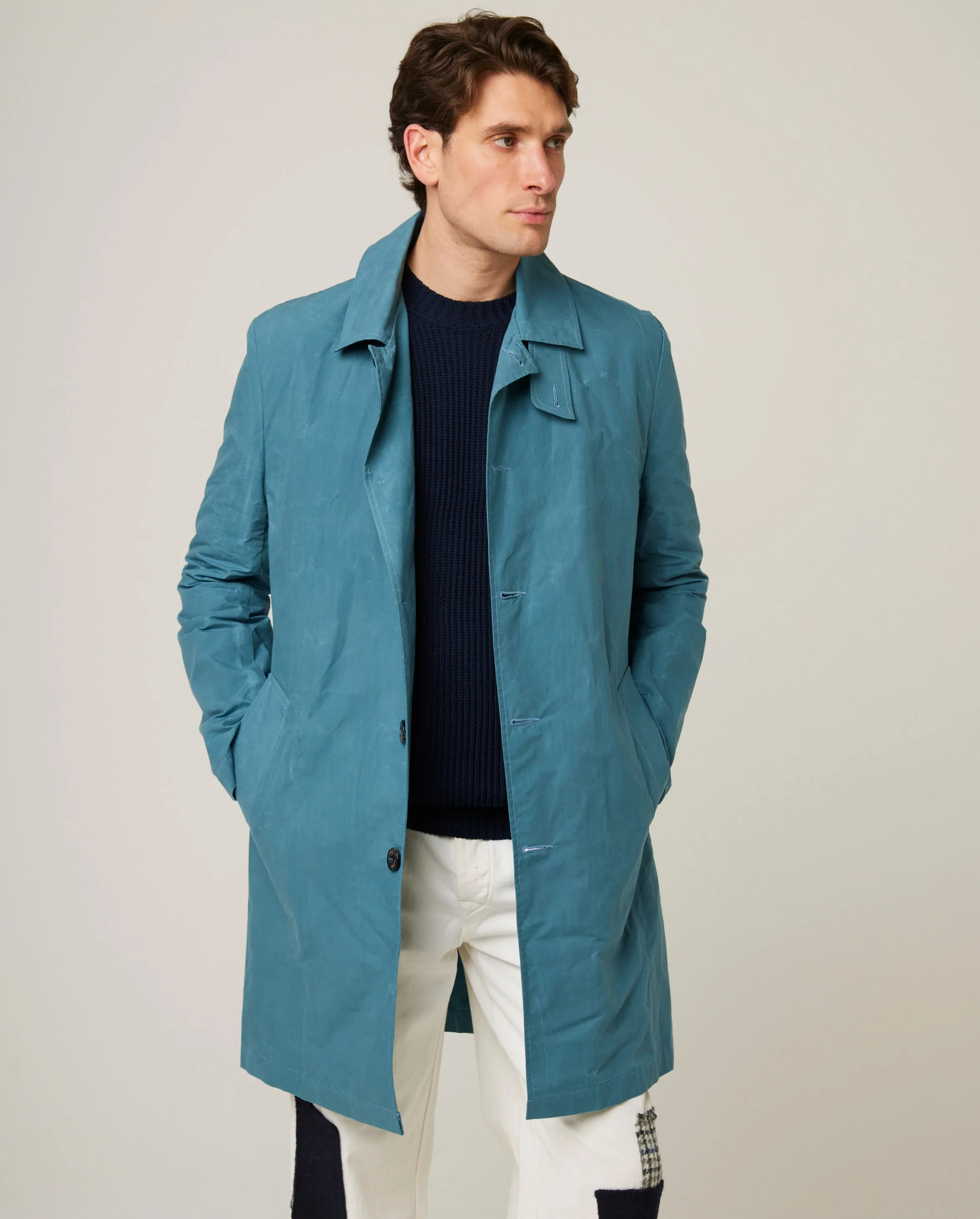 Woburn Hybrid Trench Coat sold by Peregrine