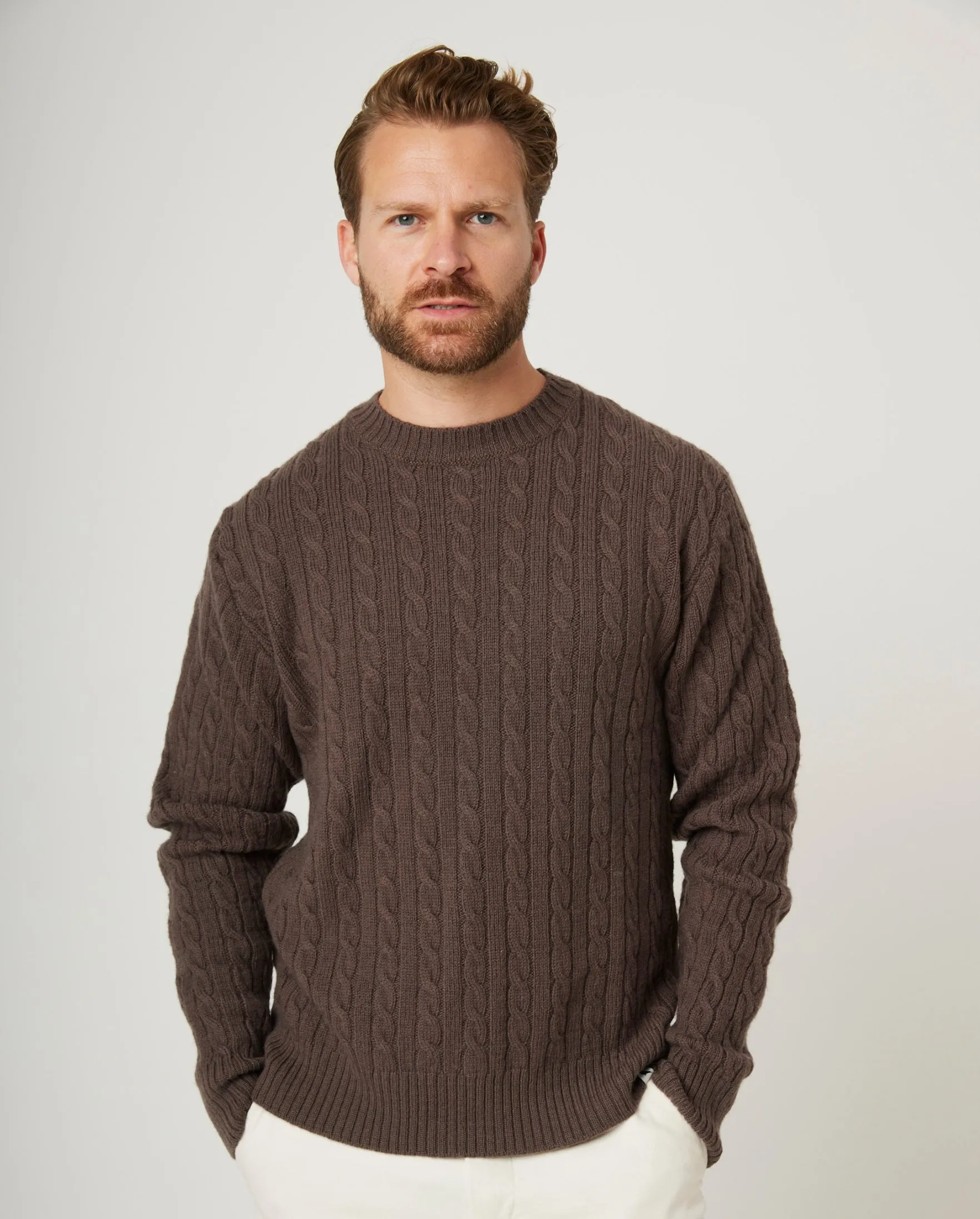 Makers Cable Crew Jumper sold by Peregrine product image thumbnail 5