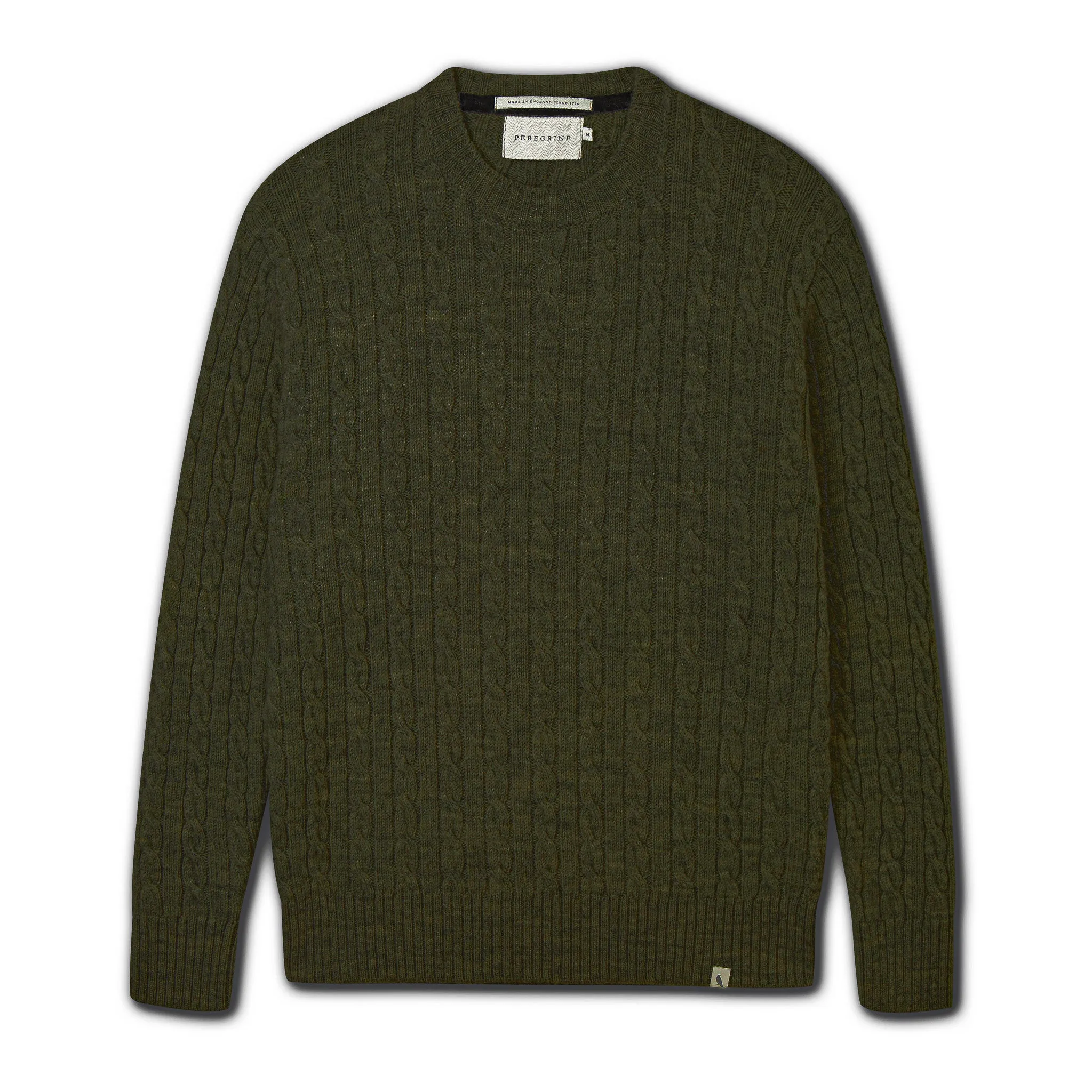 Makers Cable Crew Jumper sold by Peregrine
