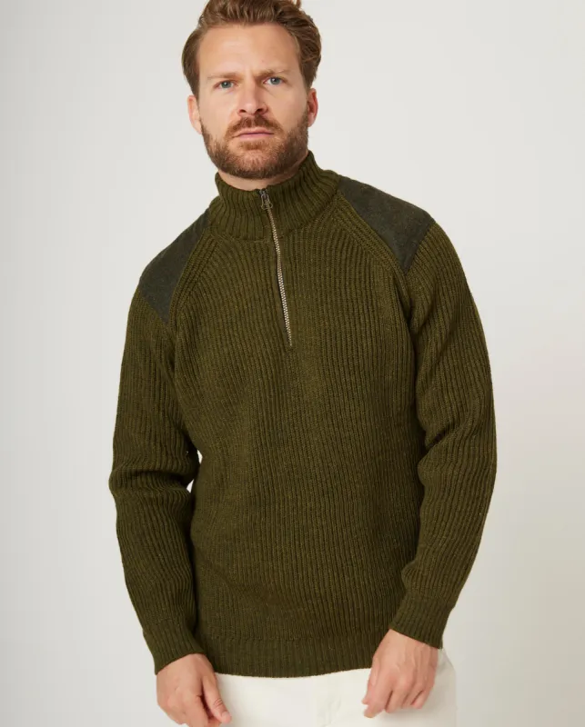 Foxton Quarter Zip Jumper sold by Peregrine