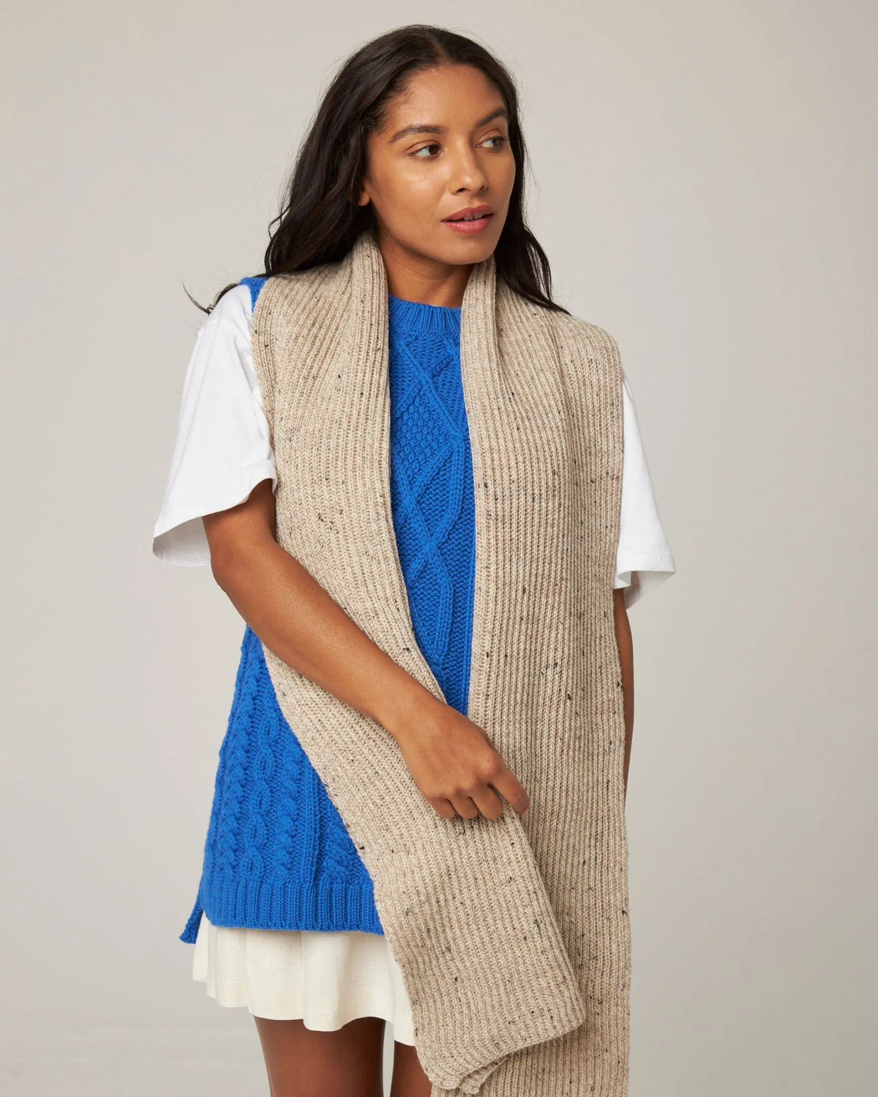 Porter Ribbed Scarf sold by Peregrine product image thumbnail 3