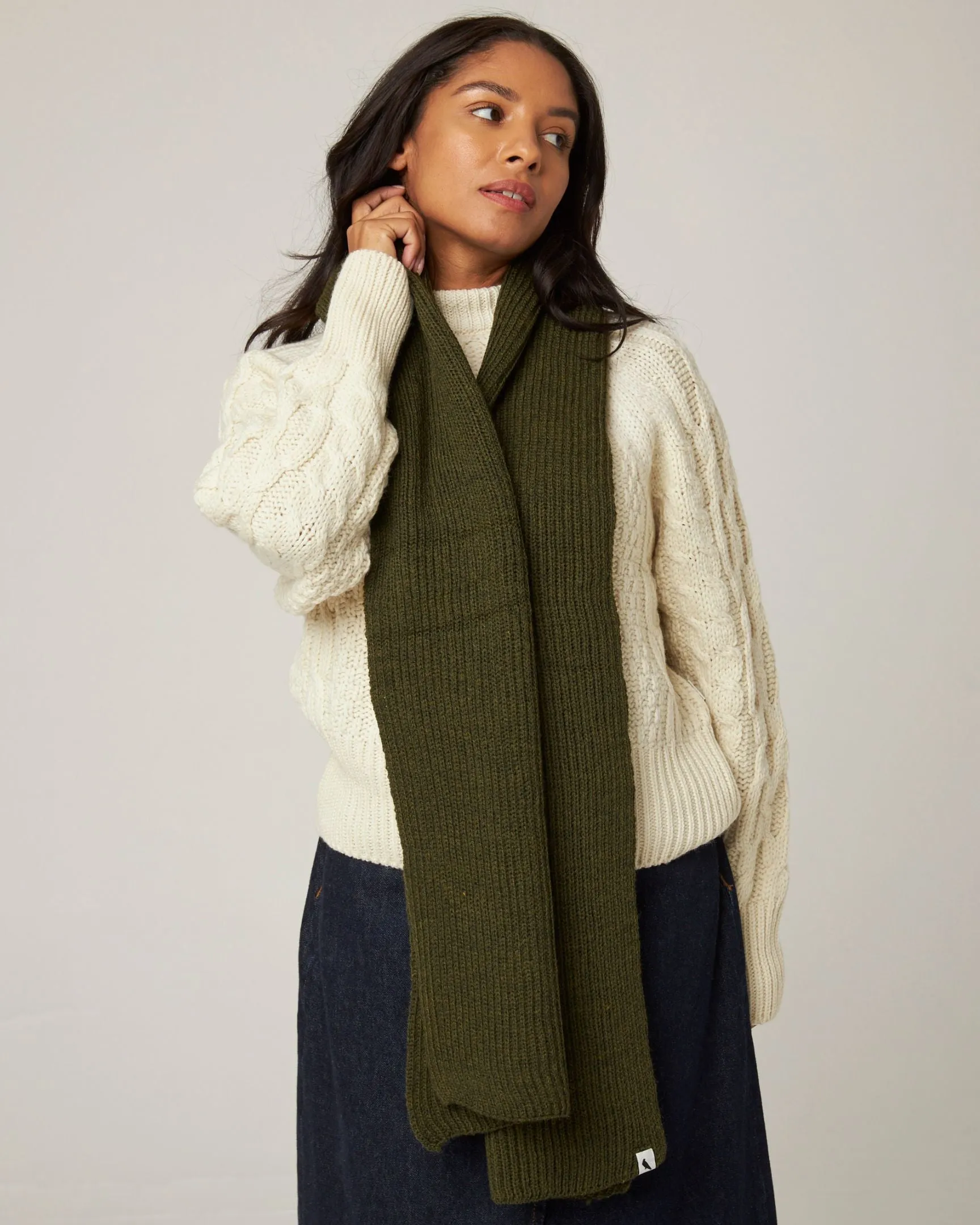 Porter Ribbed Scarf sold by Peregrine product image thumbnail 4