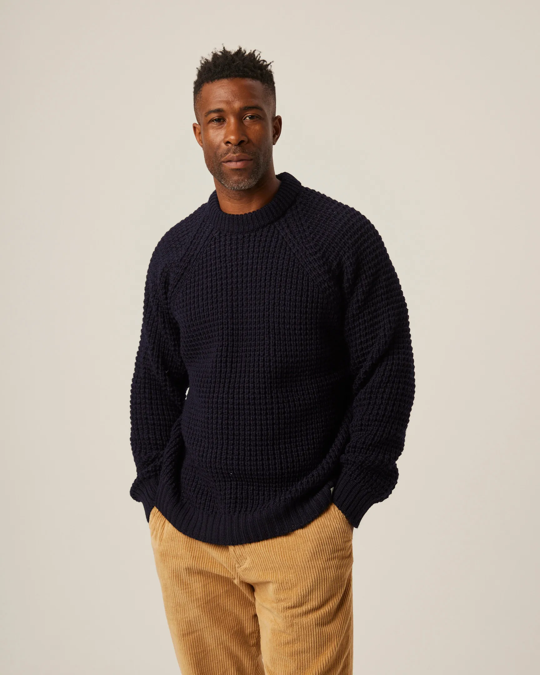 Waffle Crew Jumper sold by Peregrine