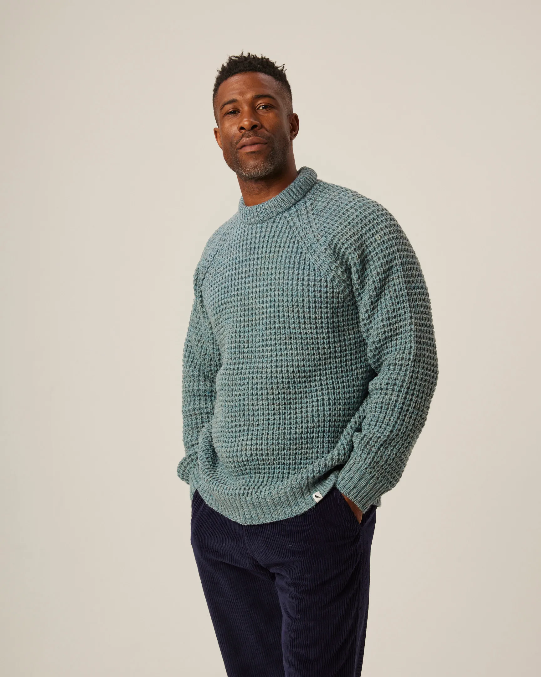 Waffle Crew Jumper sold by Peregrine product image thumbnail 2