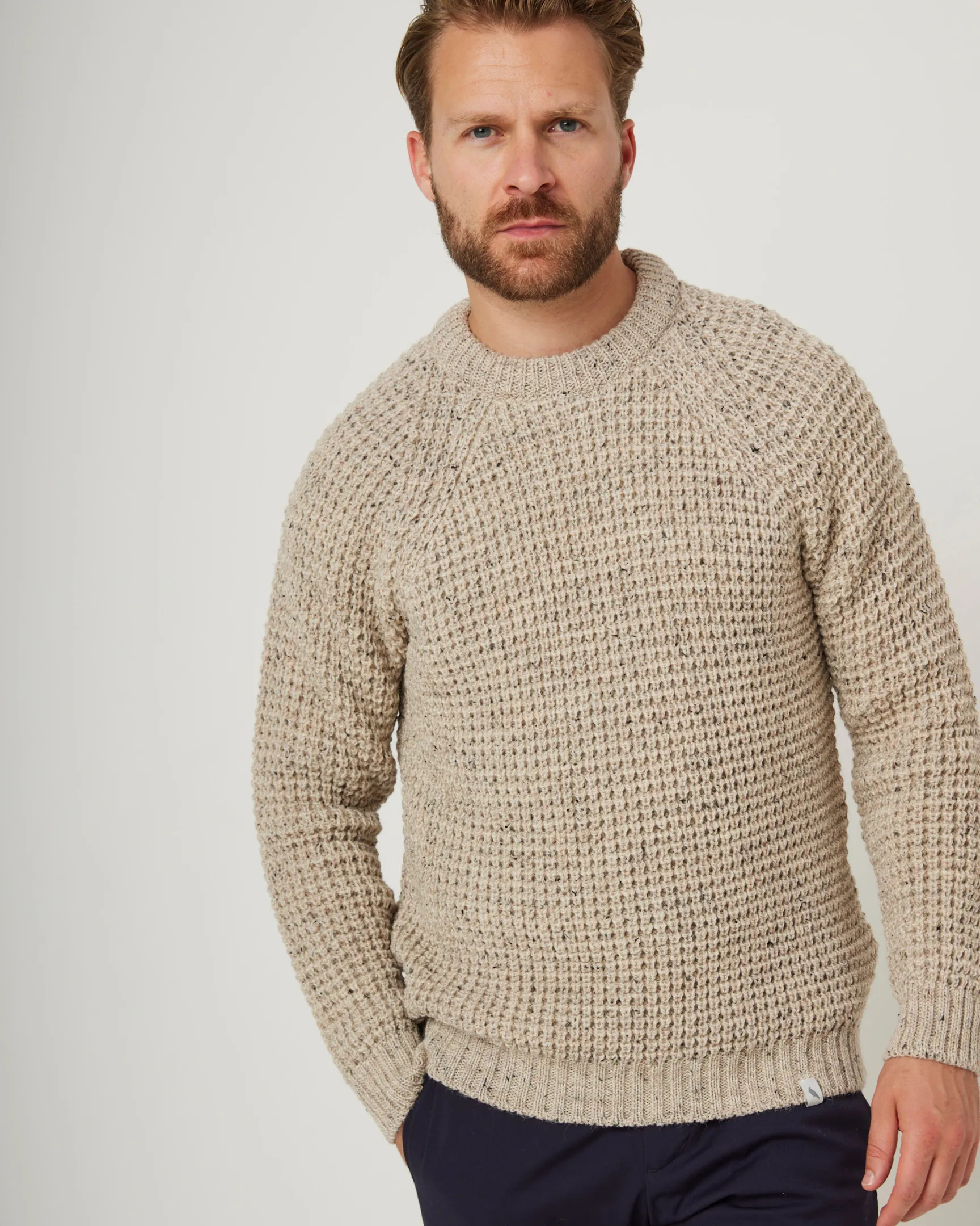 Waffle Crew Jumper sold by Peregrine product image thumbnail 4