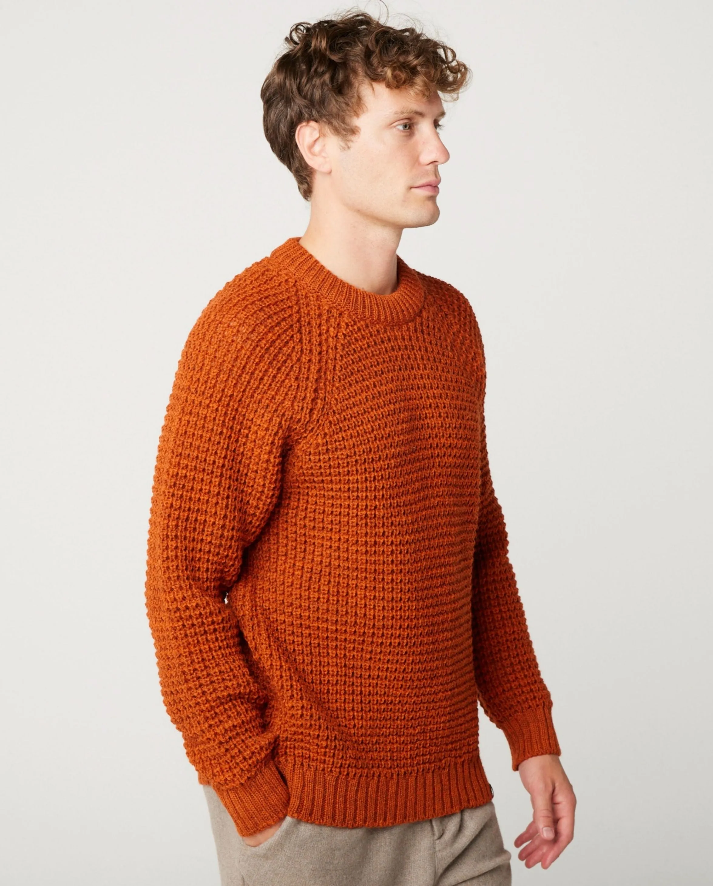 Waffle Crew Jumper sold by Peregrine product image thumbnail 5