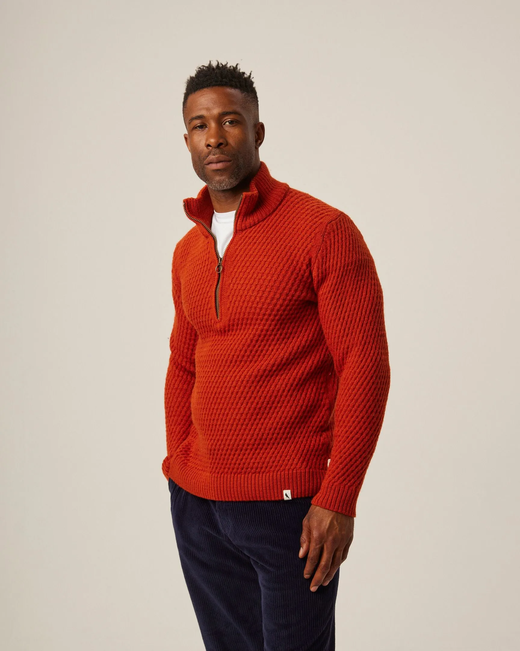 Birchall Quarter Zip Jumper sold by Peregrine product image thumbnail 2
