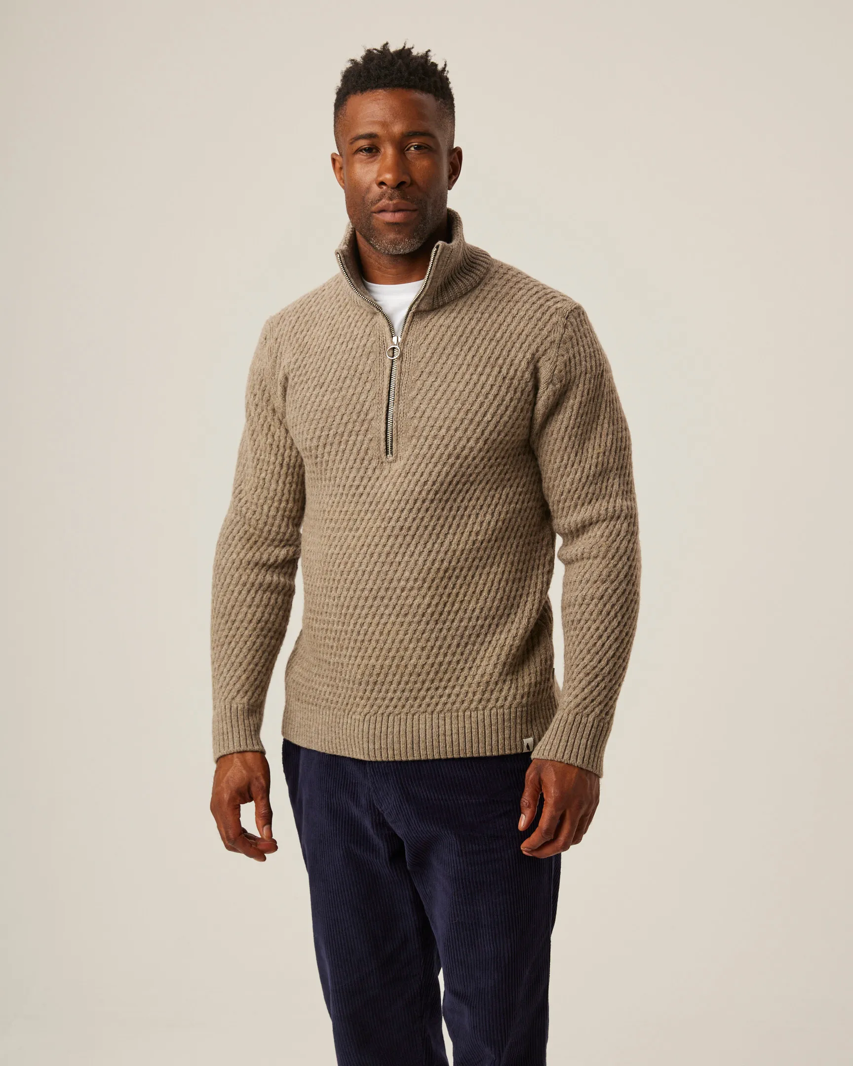 Birchall Quarter Zip Jumper sold by Peregrine product image thumbnail 3