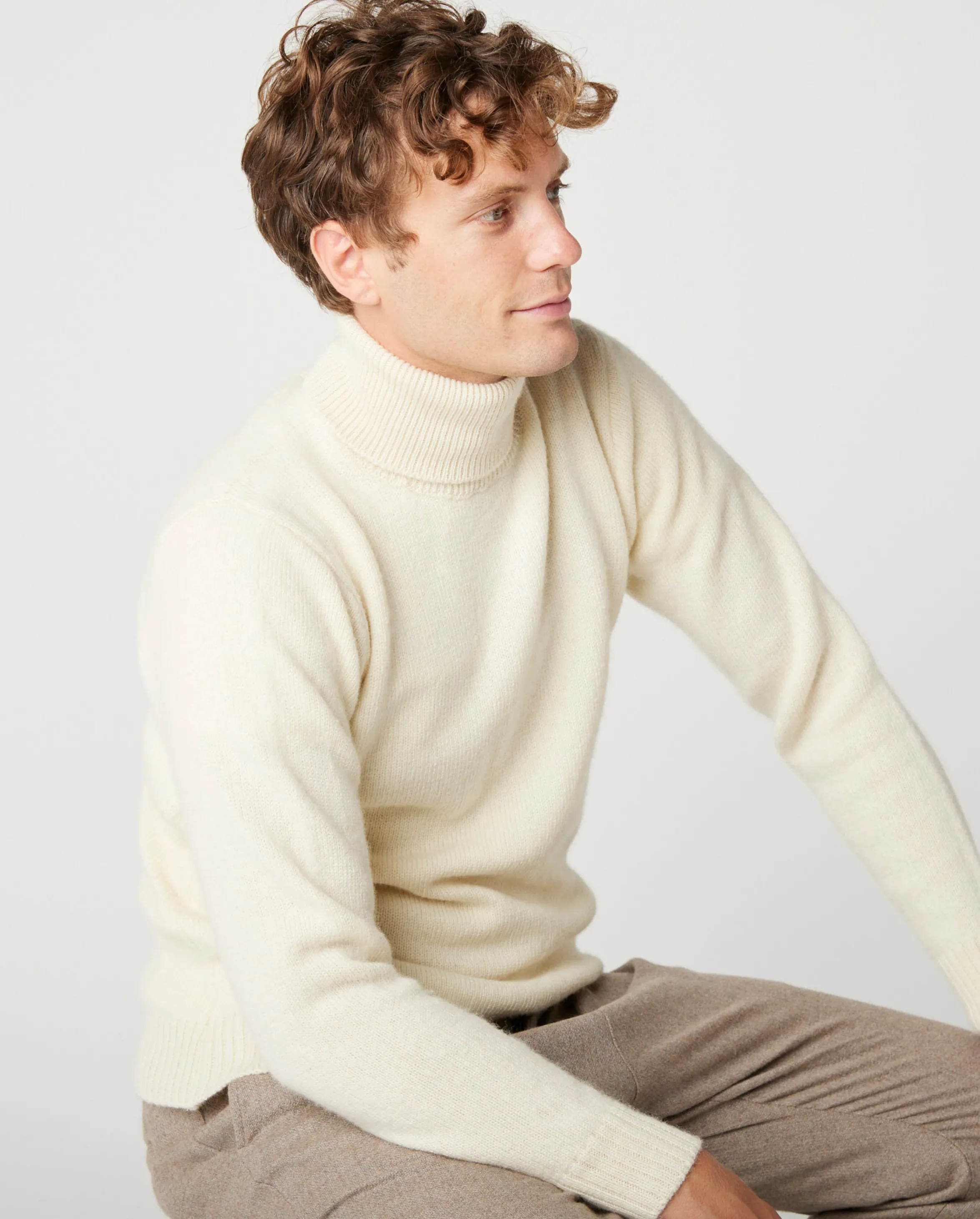 Makers Polo Neck Jumper sold by Peregrine product image thumbnail 5