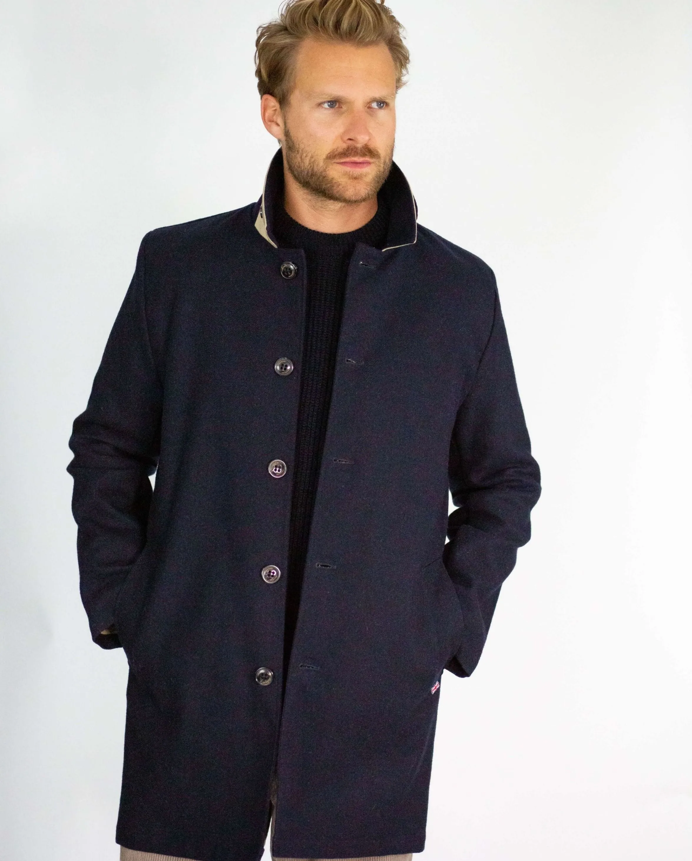 Bonded Wool Mac sold by Peregrine