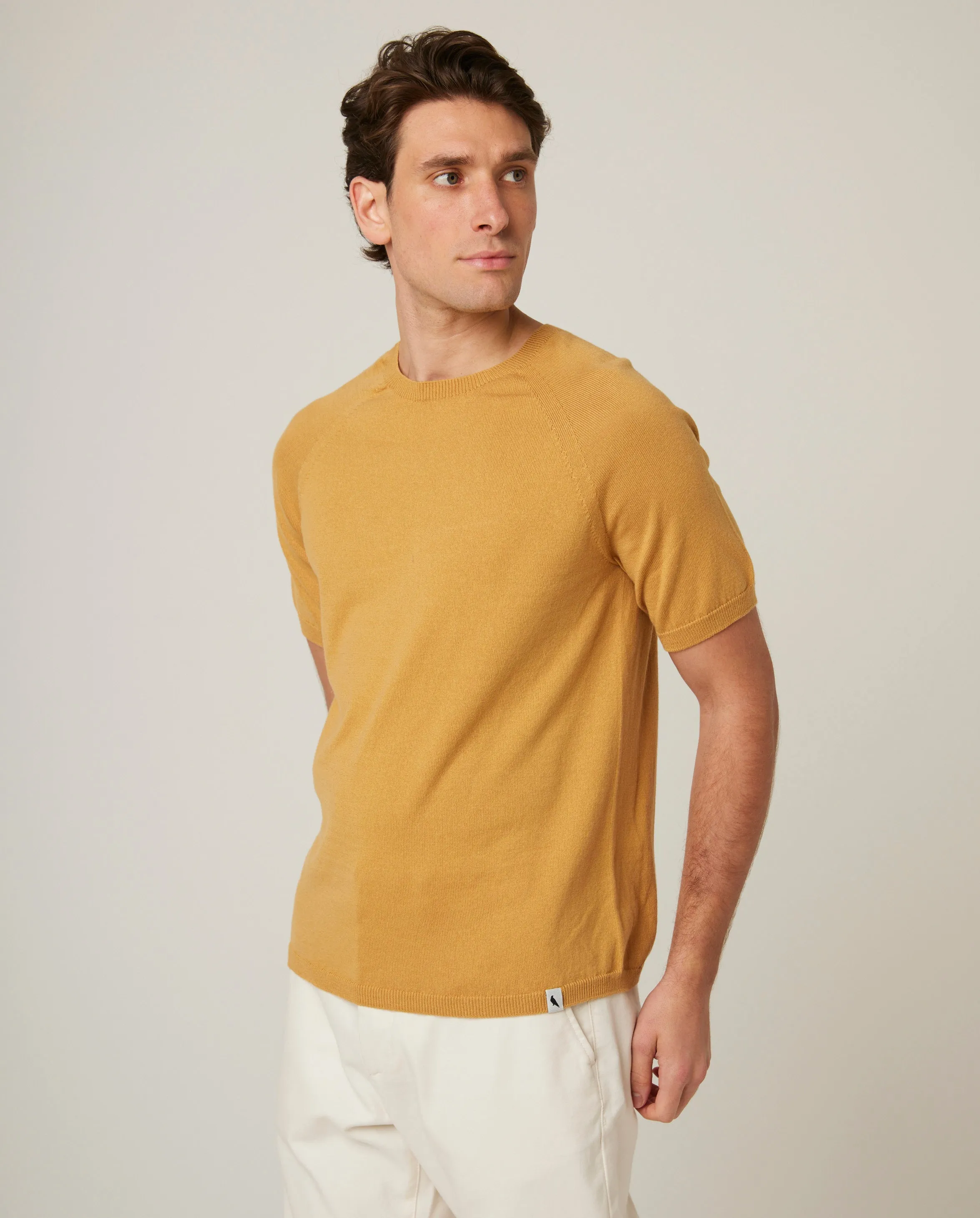 Knitted Cotton T-shirt sold by Peregrine product image thumbnail 2