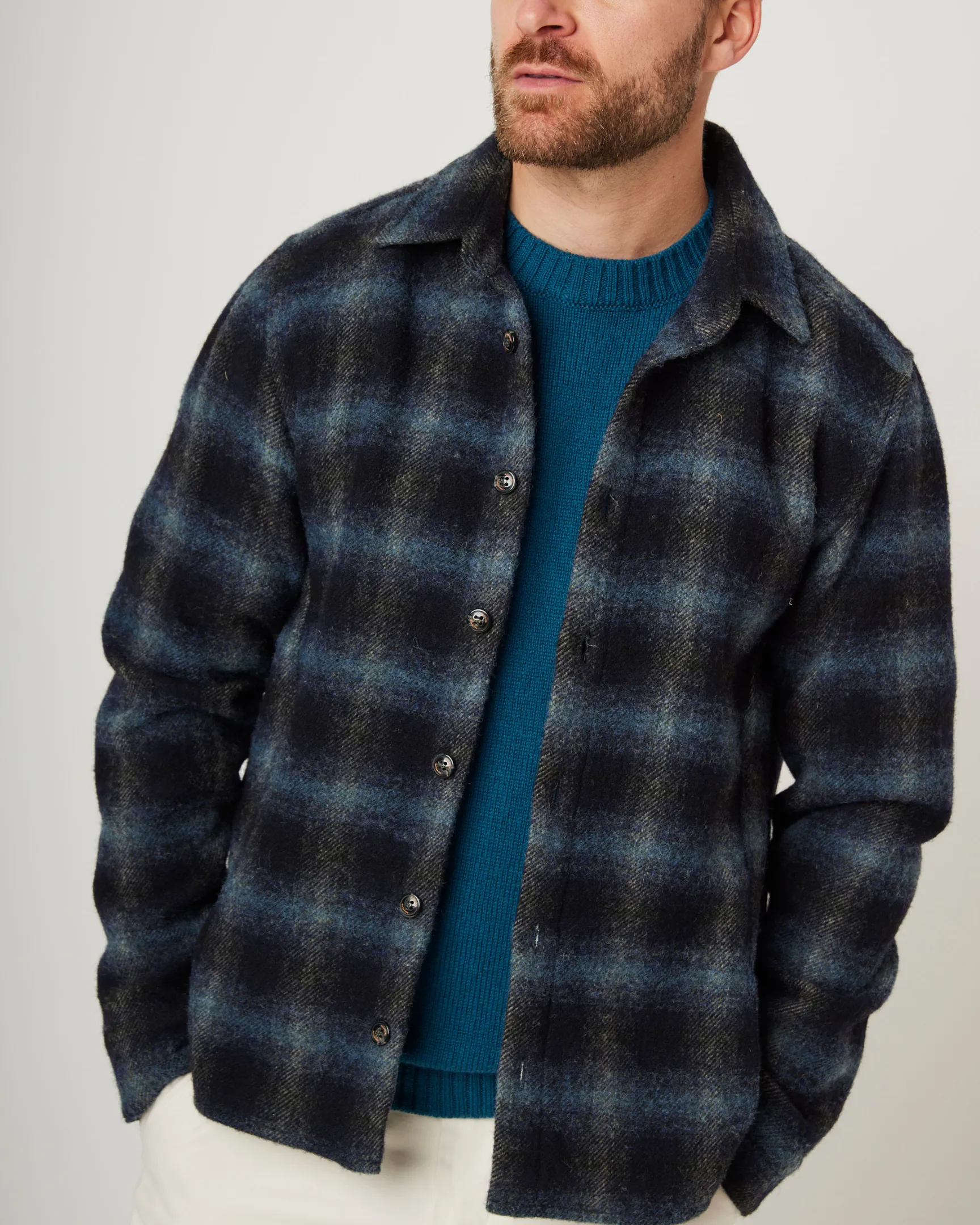Wool Overshirt sold by Peregrine