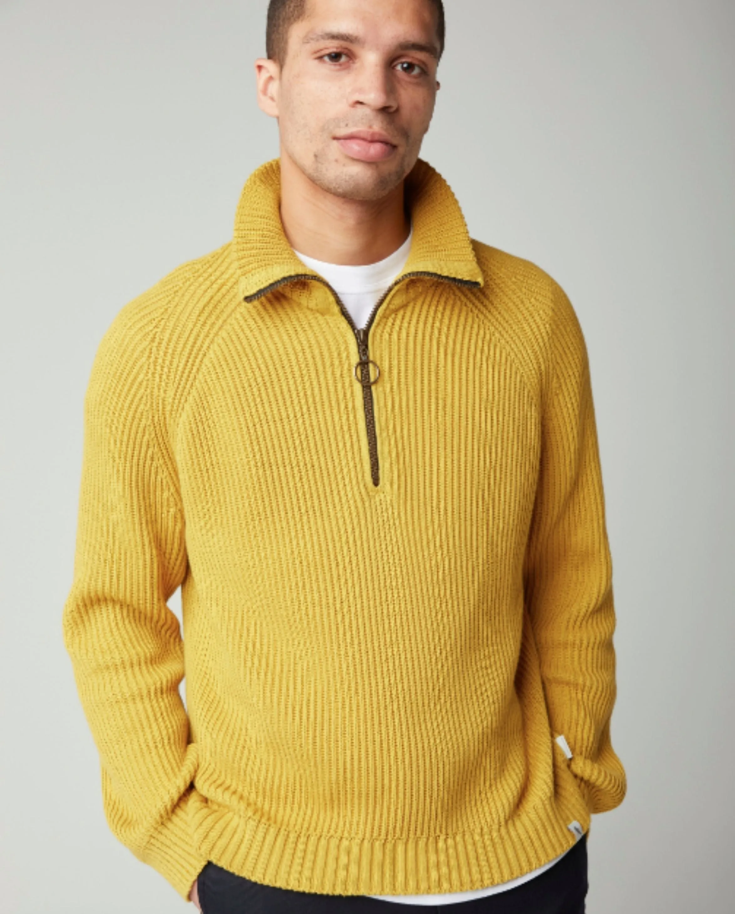 Felix Quarter Zip Jumper sold by Peregrine product image thumbnail 3