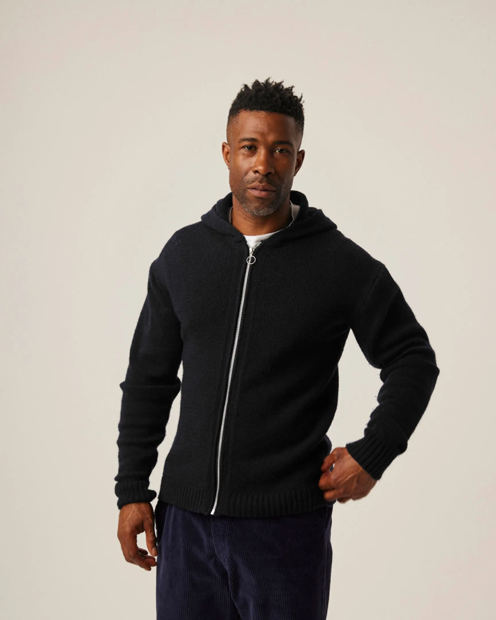 Brompton Knitted Hoodie sold by Peregrine product image thumbnail 3