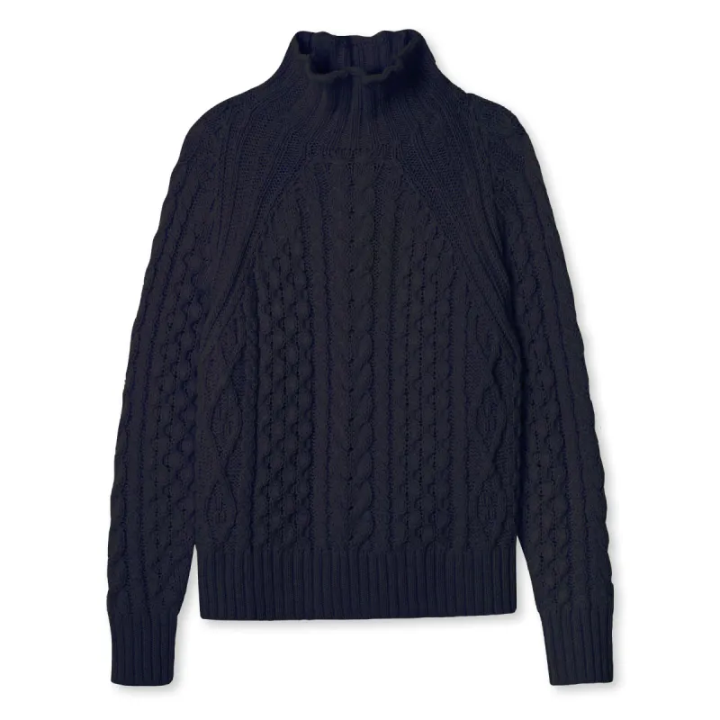 Sophie Cable Knit Jumper sold by Peregrine