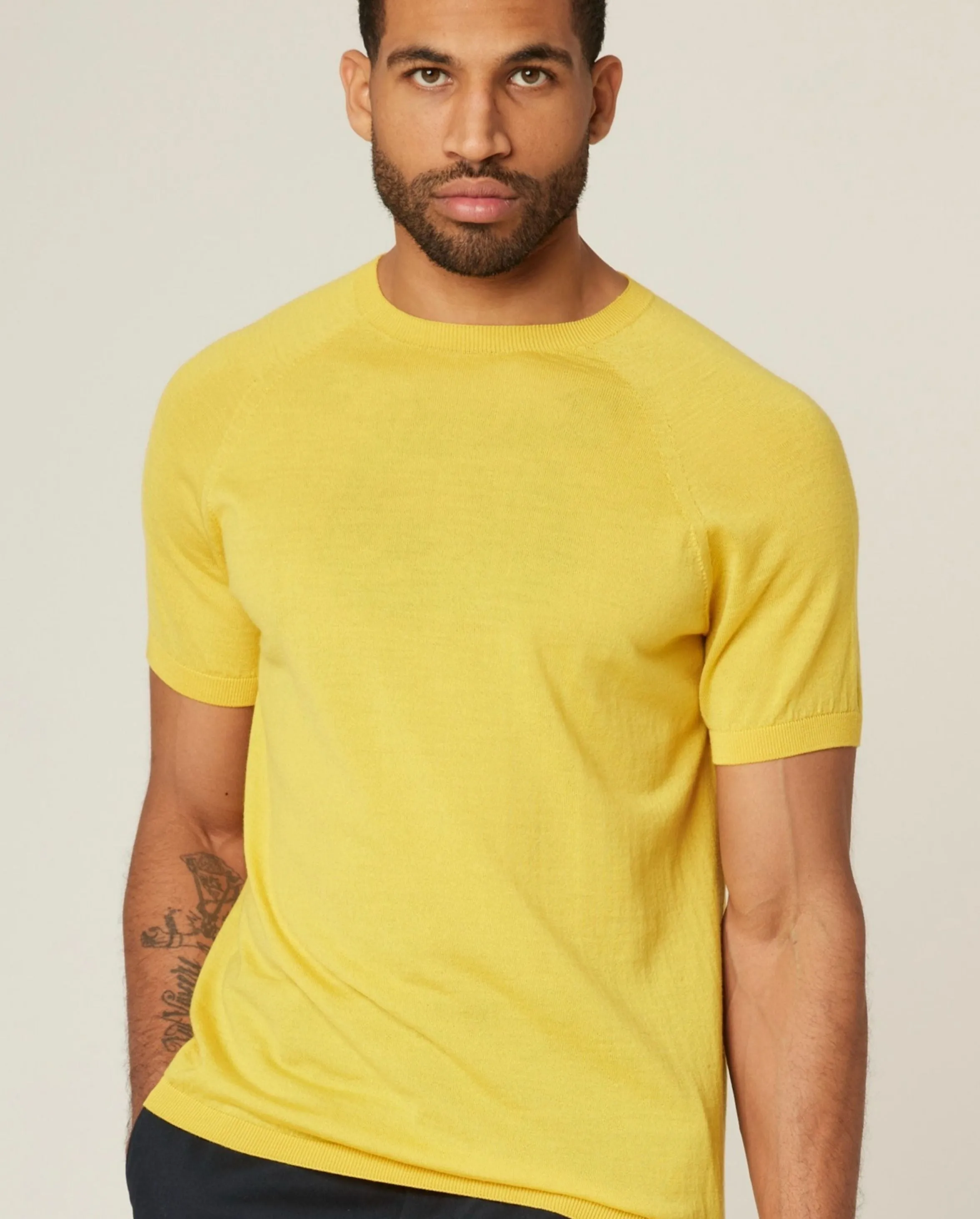 Knitted Wool T-Shirt sold by Peregrine product image thumbnail 3