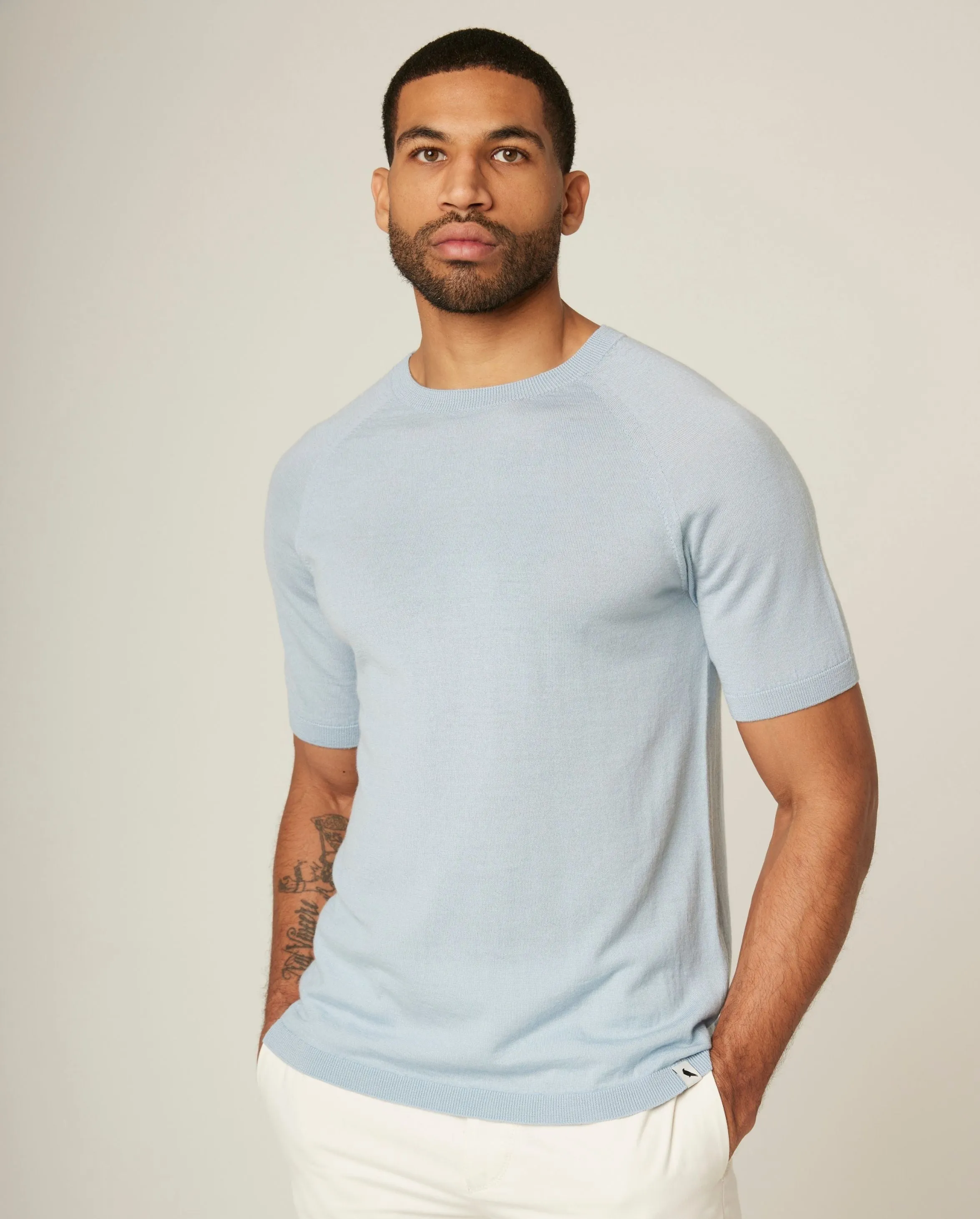 Knitted Wool T-Shirt sold by Peregrine