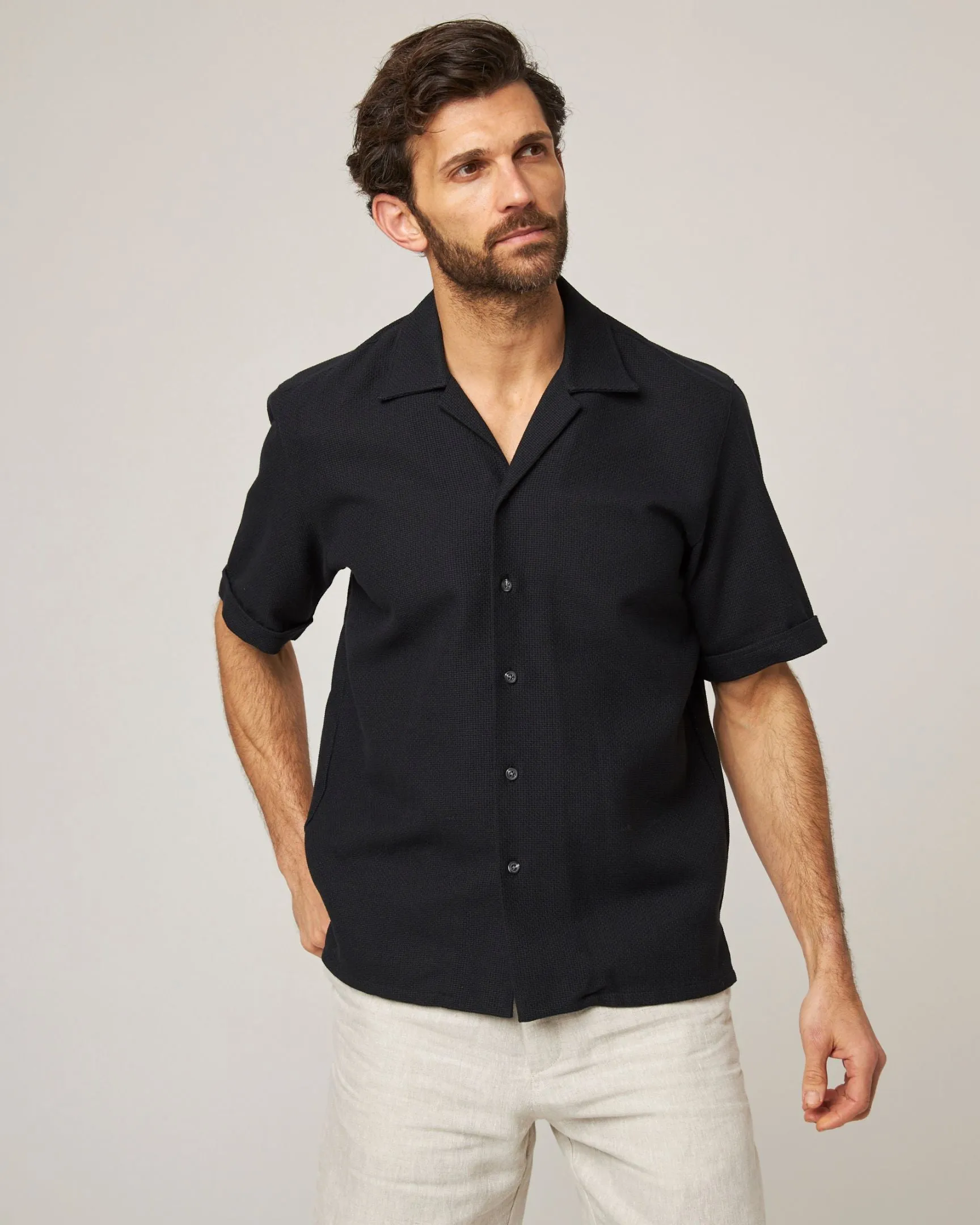 Quay Cuban Collar Shirt sold by Peregrine product image thumbnail 2