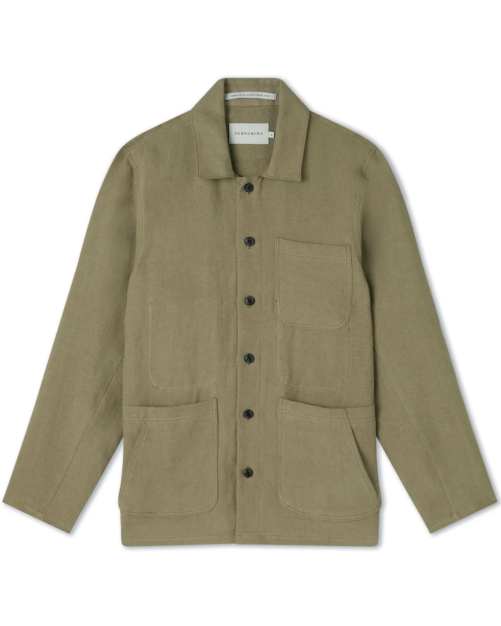 Windsor Linen Shacket sold by Peregrine product image thumbnail 3