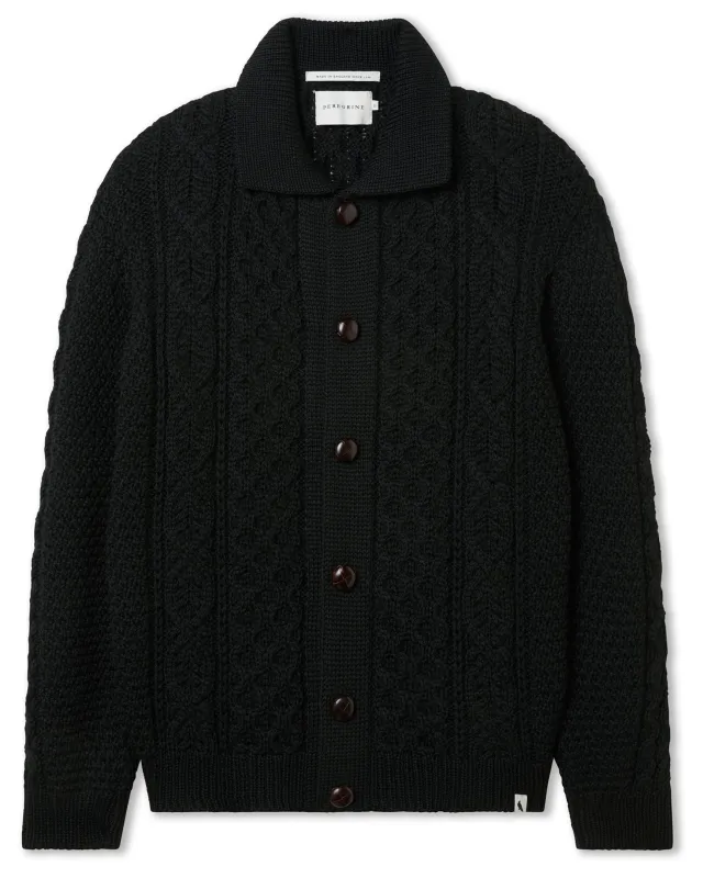 Hudson Aran Cardigan sold by Peregrine