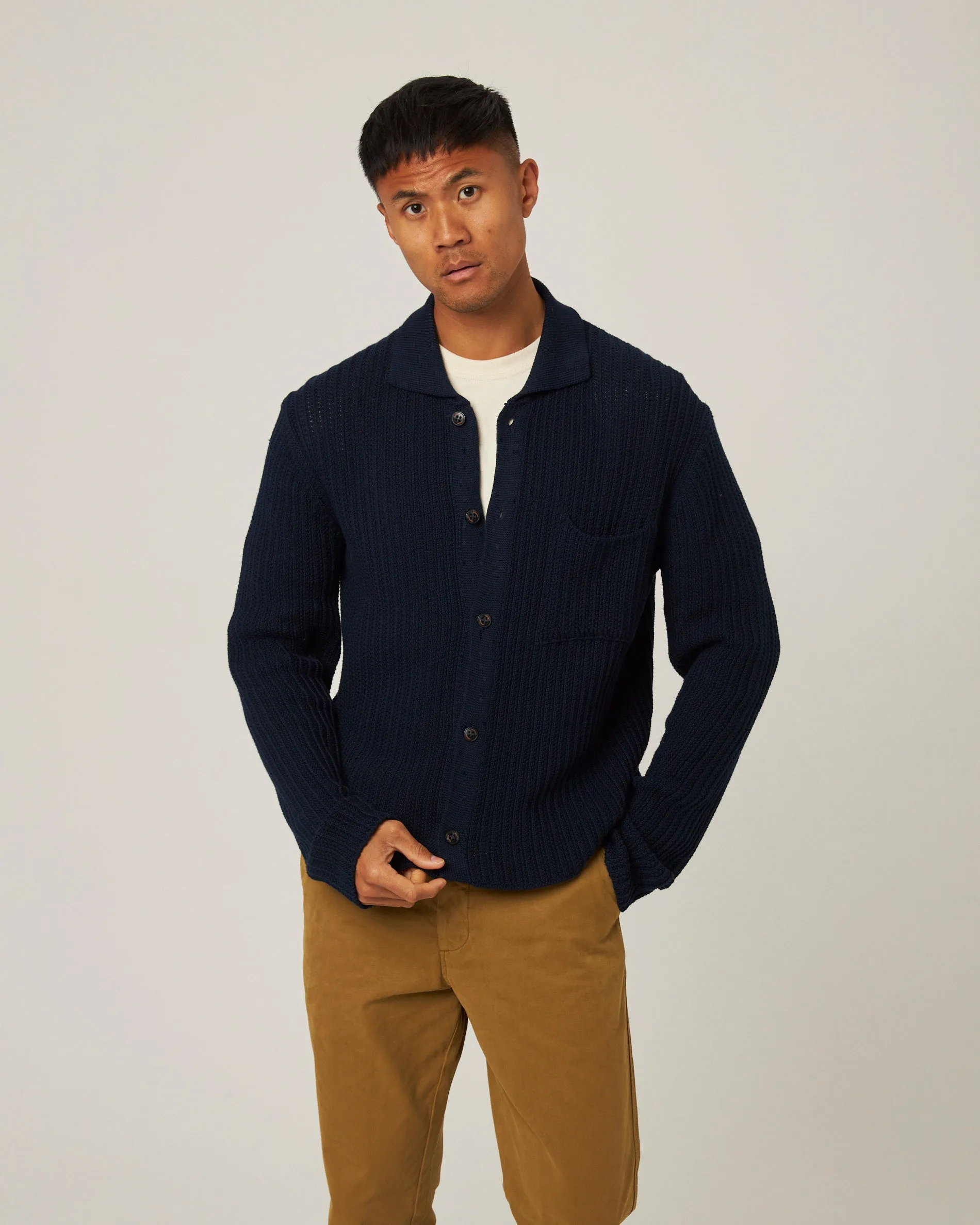 Jasper Knitted Shirt sold by Peregrine product image thumbnail 2