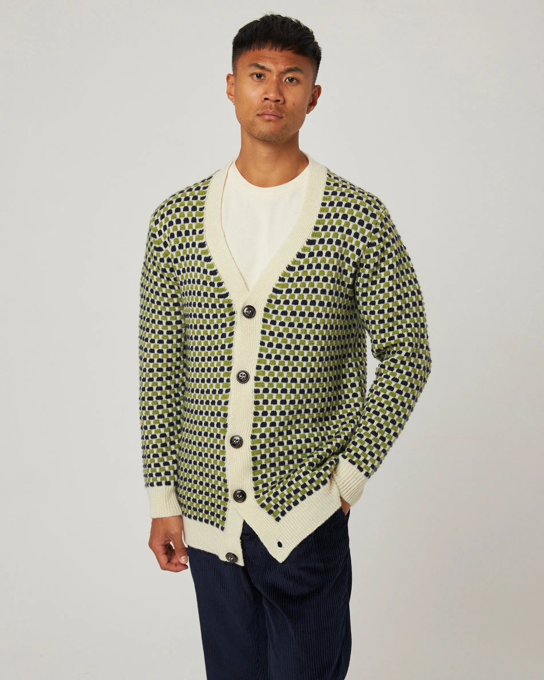 Network Cardigan sold by Peregrine