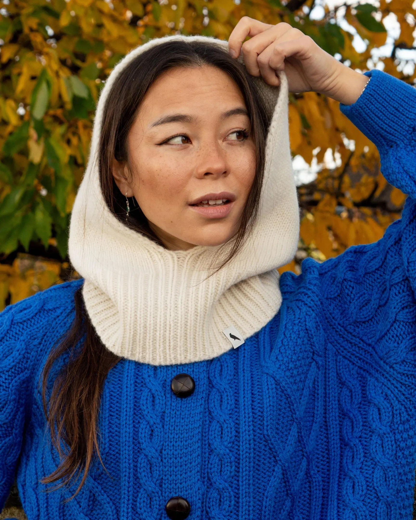 Avening Knitted Hood sold by Peregrine product image thumbnail 3