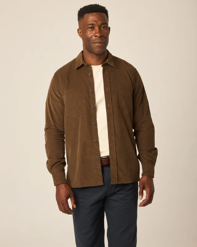 Chalet Corduroy Shirt made by Peregrine