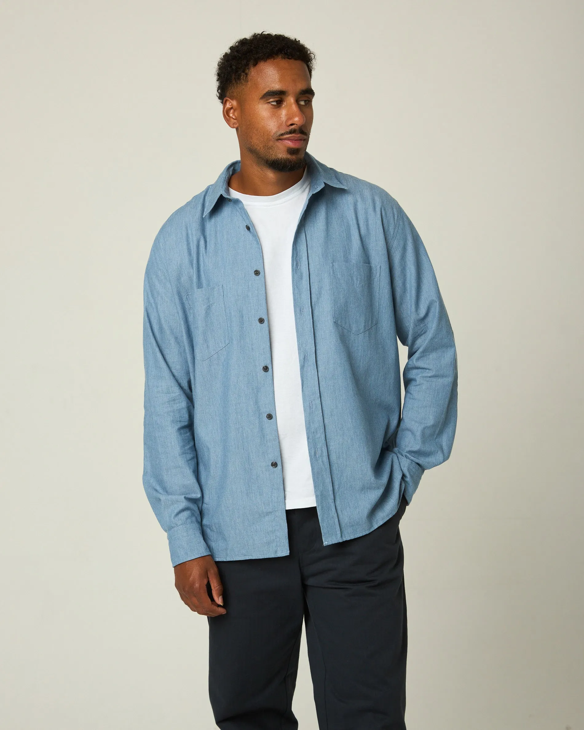 Chalet Denim Shirt sold by Peregrine