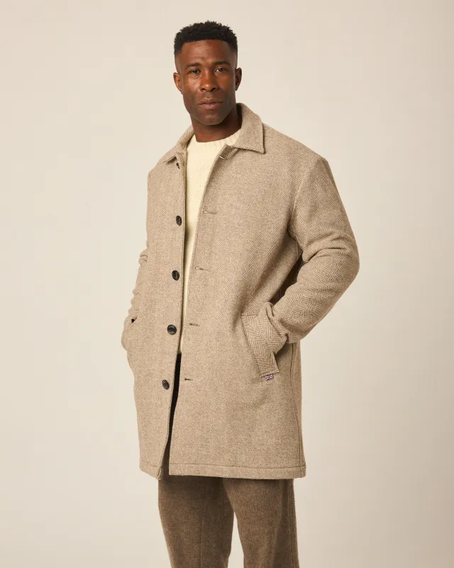 Scout Wool Coat made by Peregrine