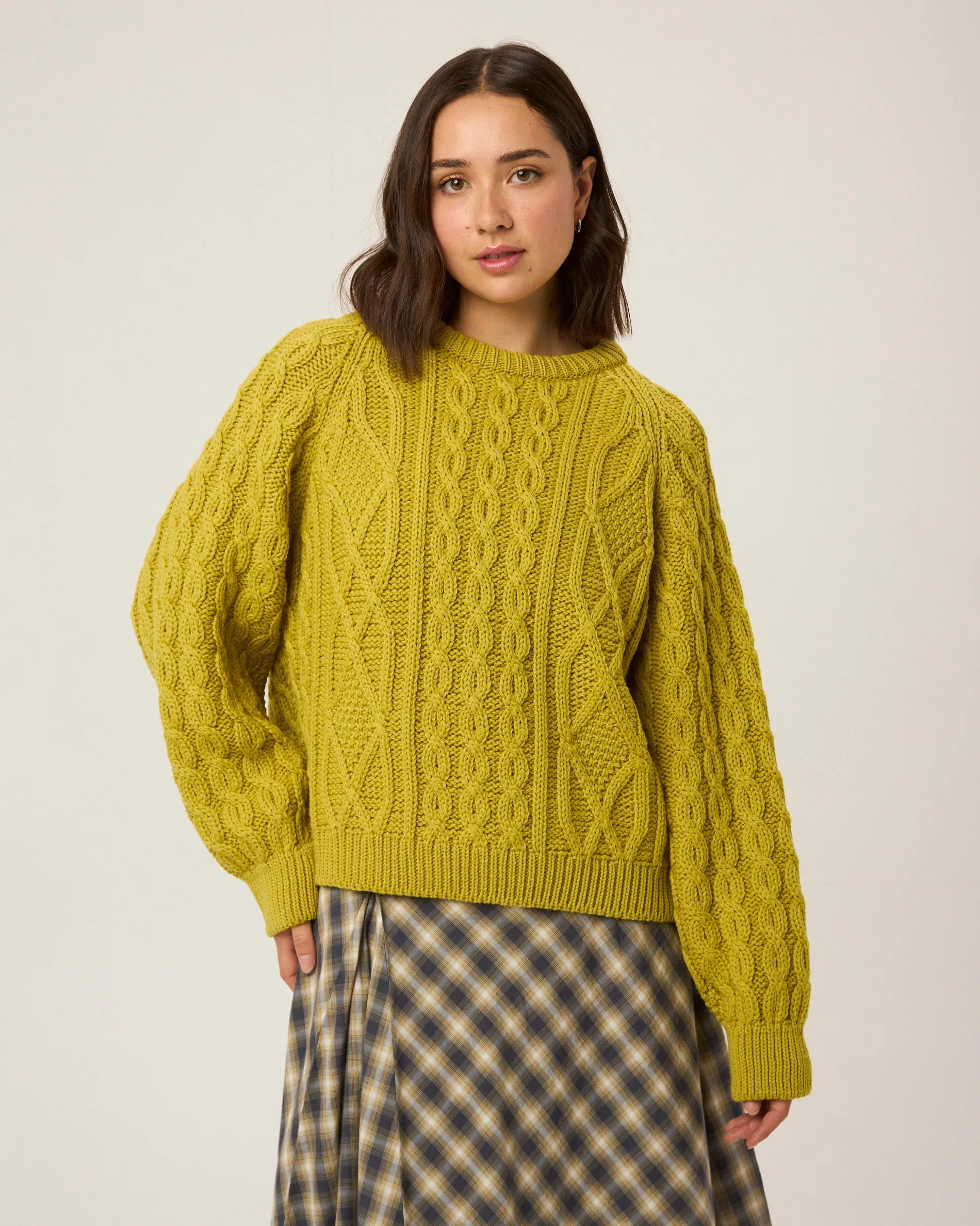 Beckett Cable Knit Crew Jumper sold by Peregrine product image thumbnail 2