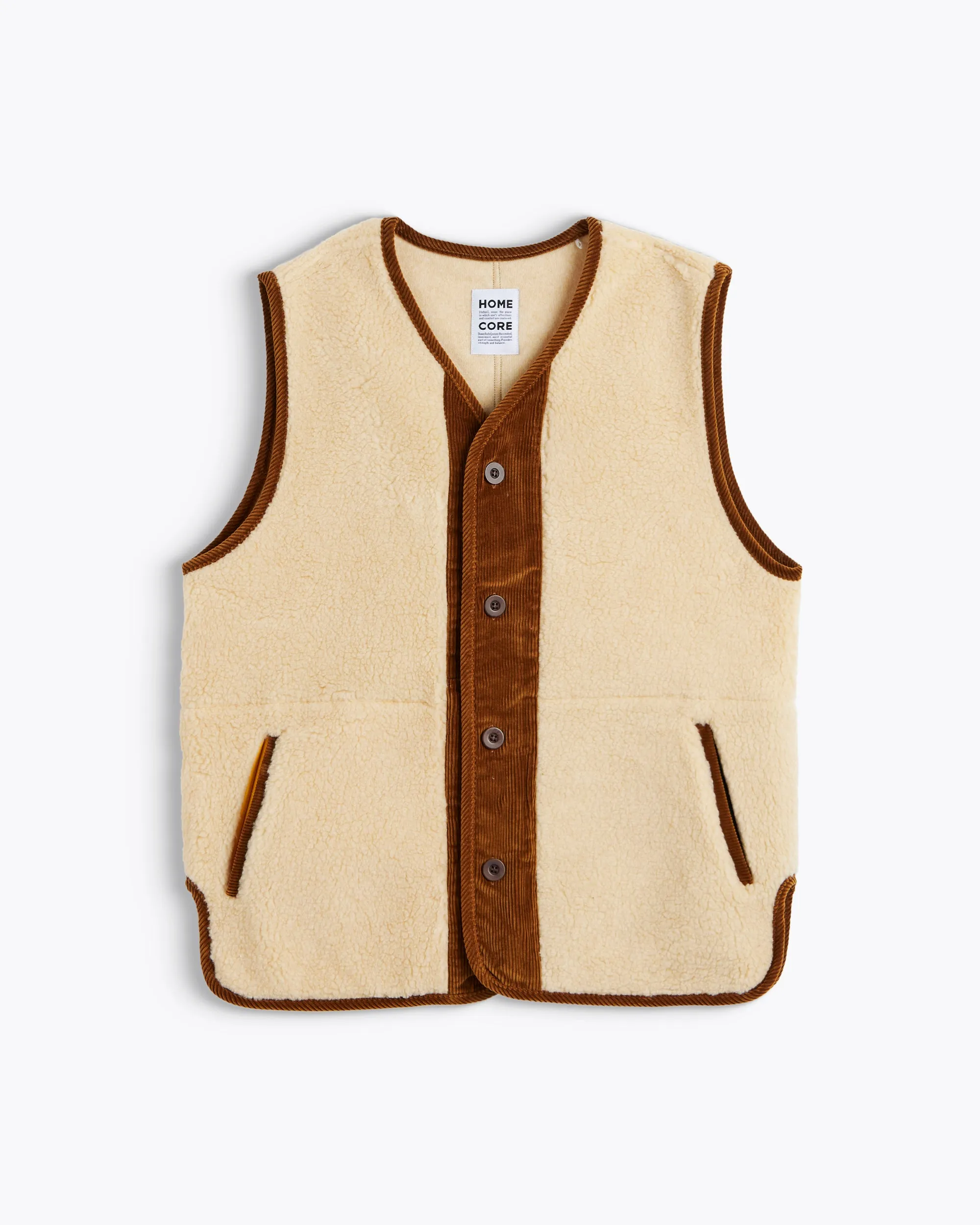 VESTE TROY CREAM - BROWN sold by Homecore product image thumbnail 4