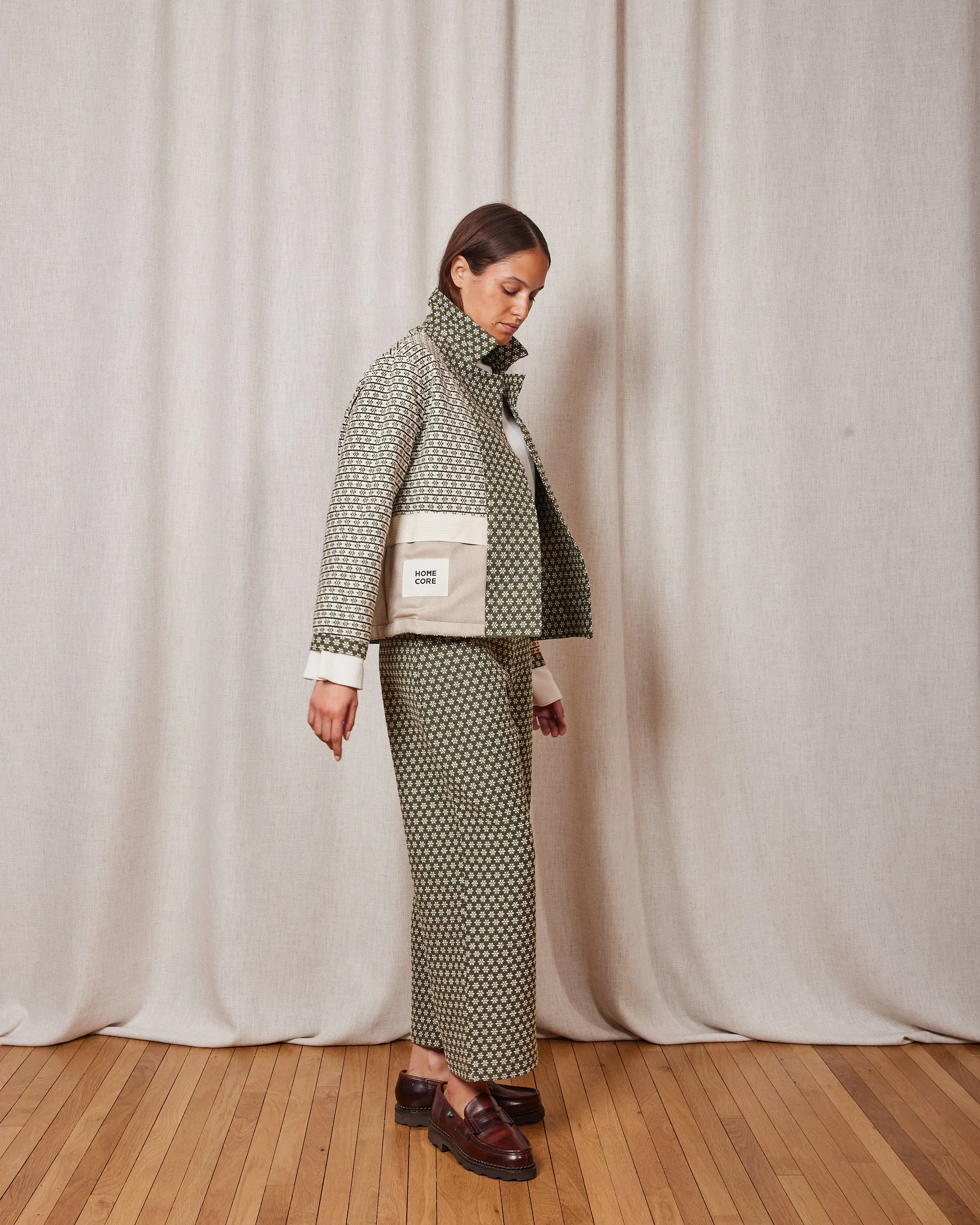 ASZA SNOW KHAKI / WHITE sold by Homecore product image thumbnail 2