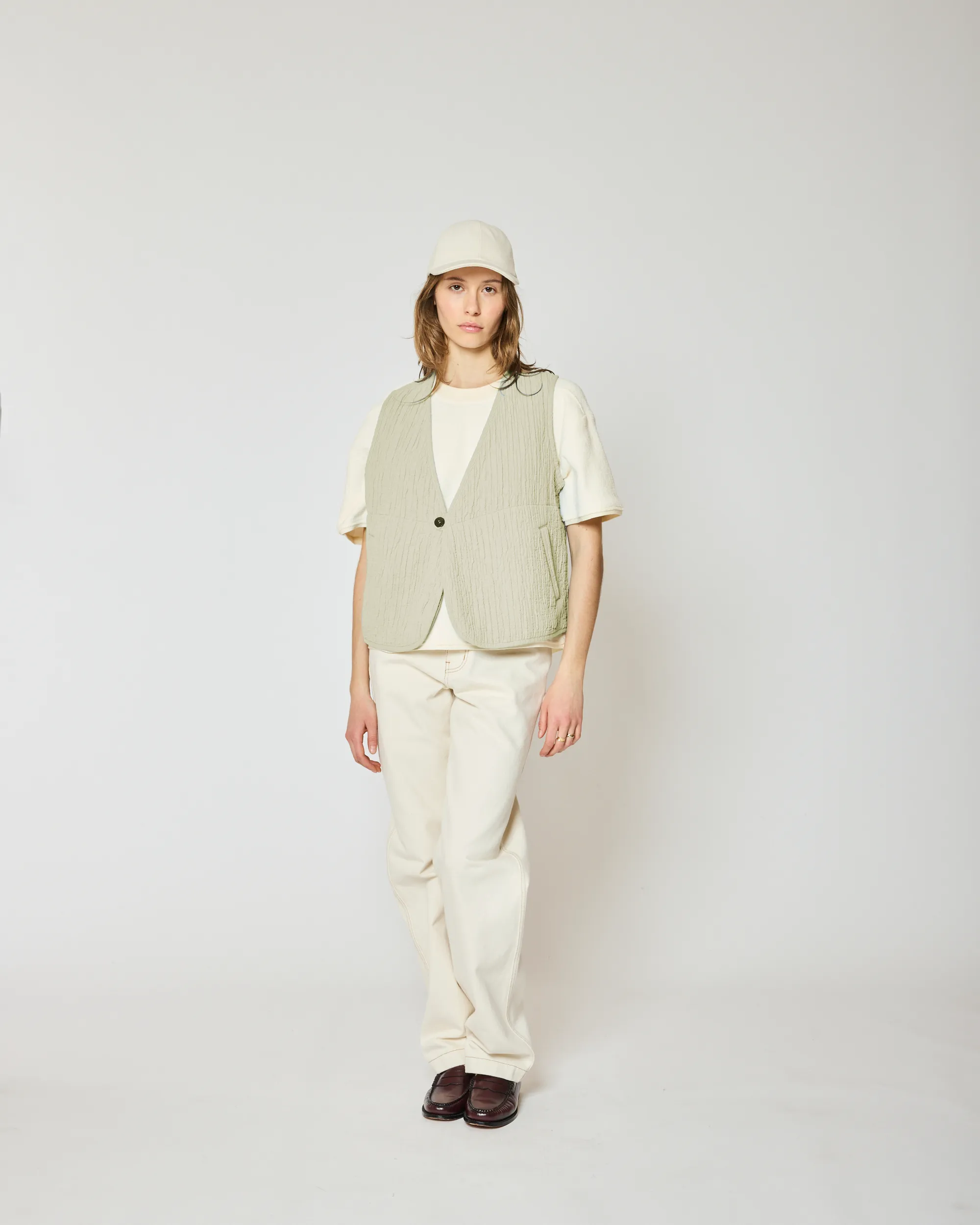 VESTE KAYLA QUILT SWAMP GREEN sold by Homecore