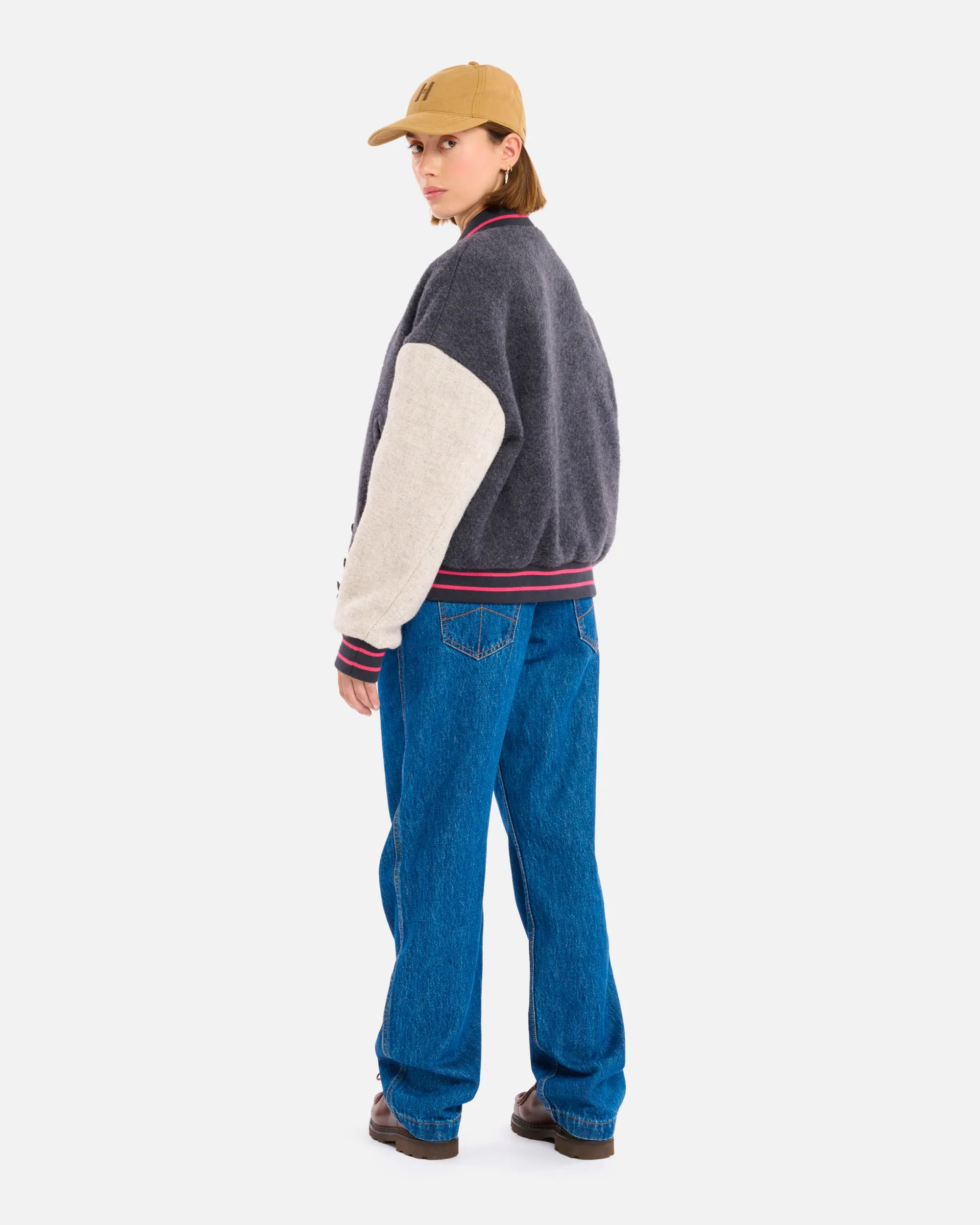 VESTE GAMMA WOOLLY ANTHRACITE-GREY sold by Homecore product image thumbnail 5