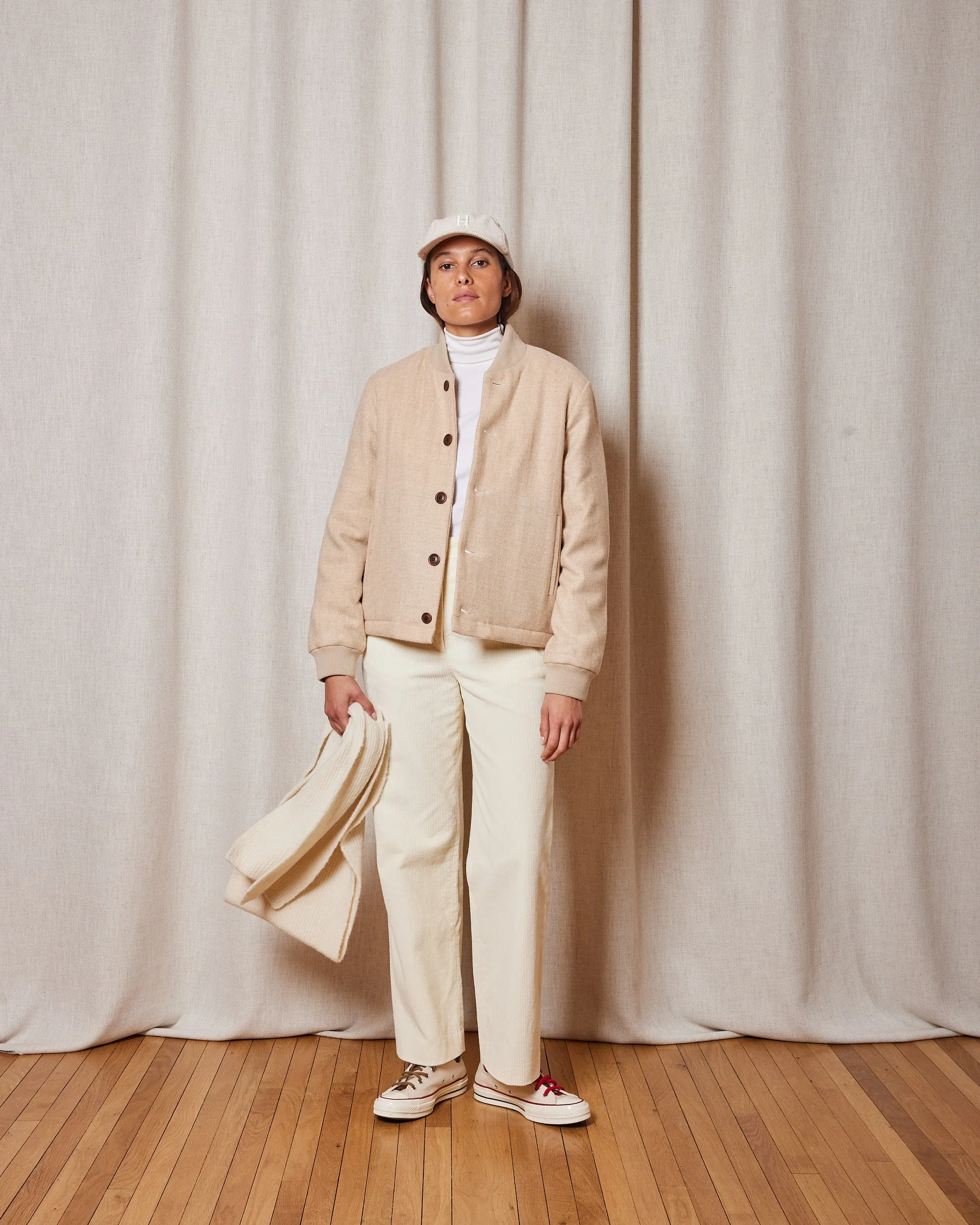 VESTE PRUNE LANA sold by Homecore