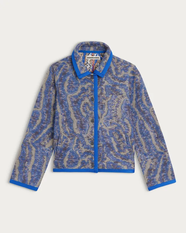 VESTE MIA CORAL BLUE MULTI made by Homecore
