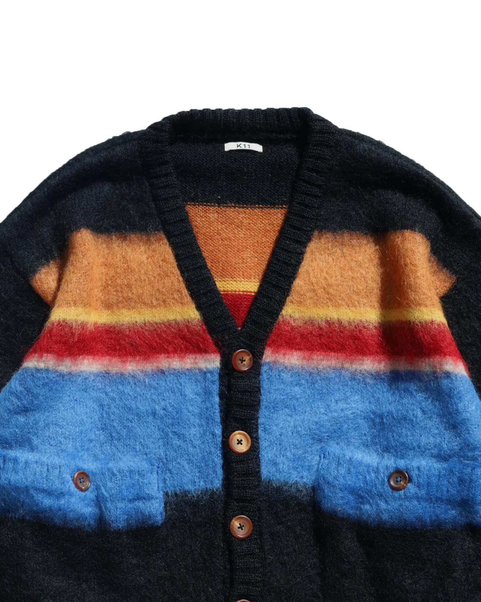 Mohair V-Neck Cardigan sold by Anonymous Ism product image thumbnail 2