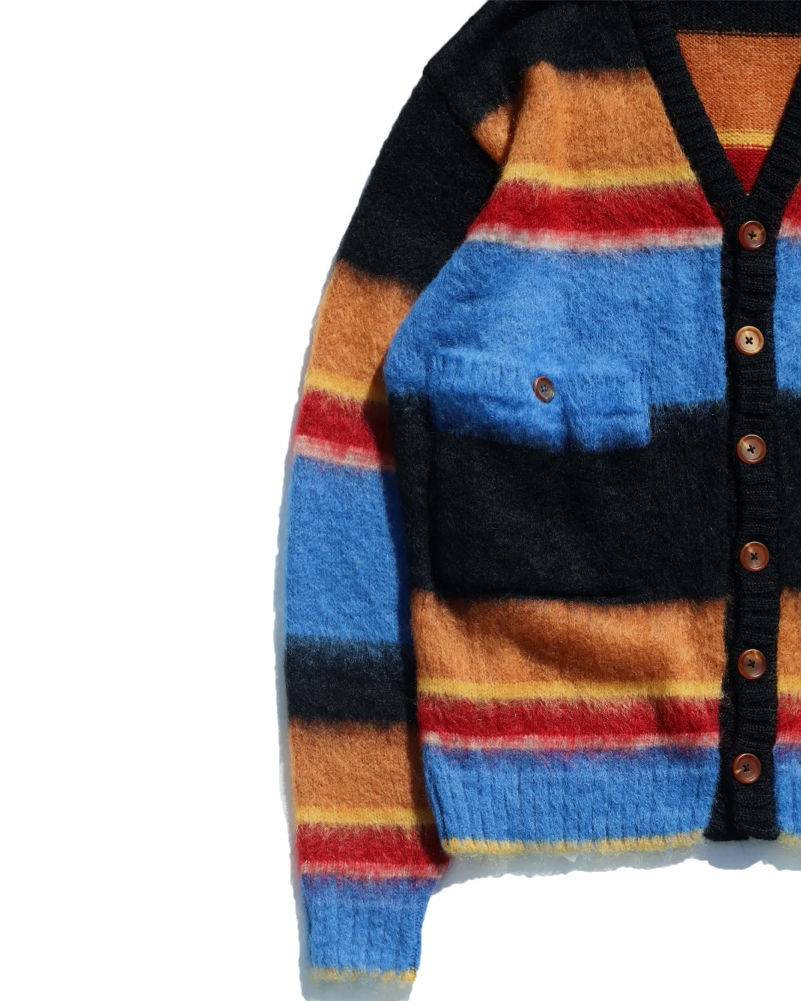 Mohair V-Neck Cardigan sold by Anonymous Ism product image thumbnail 4